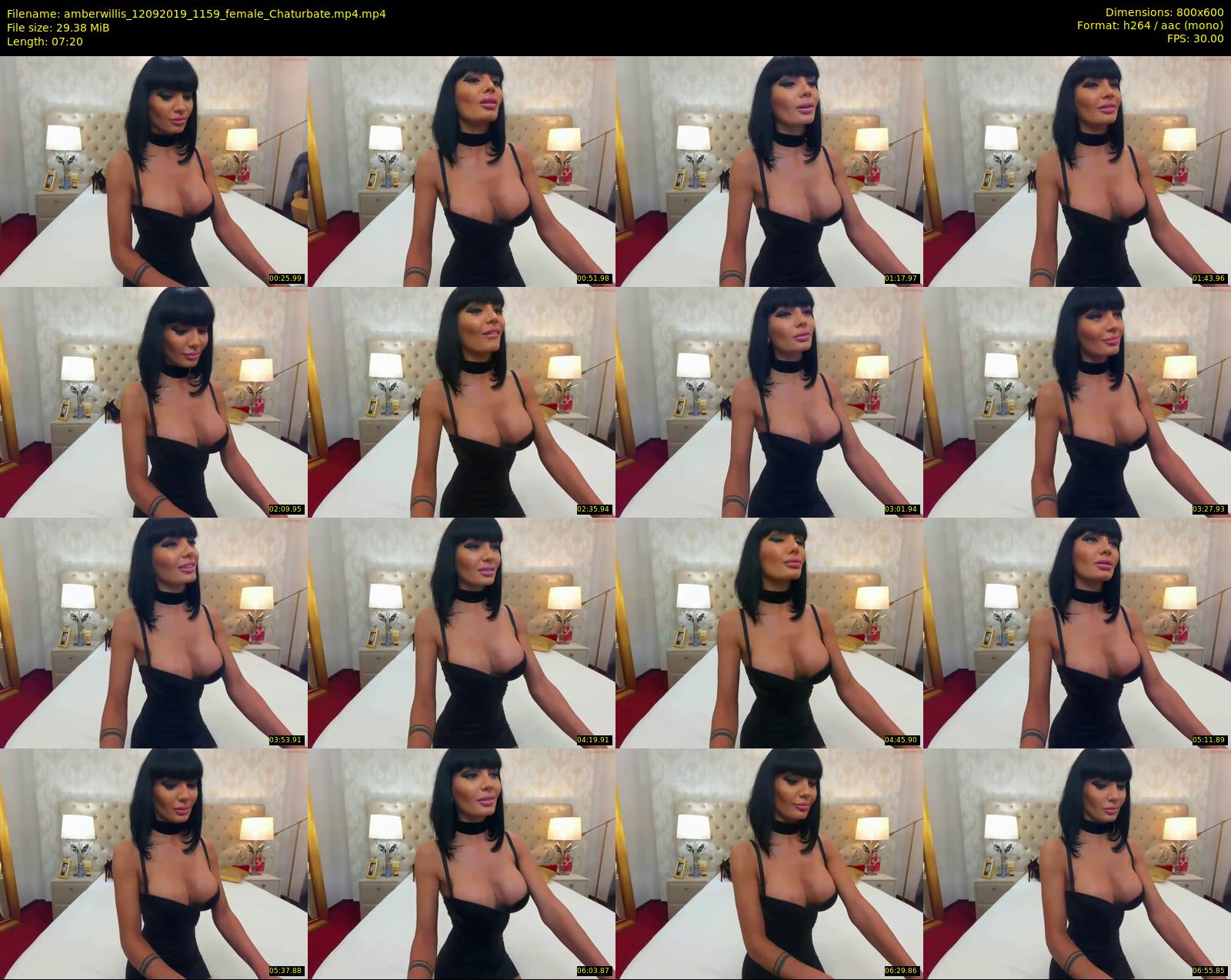amberwillis — 8 minute Chaturbate female cam show recording, 480p, Sep 12, 2019