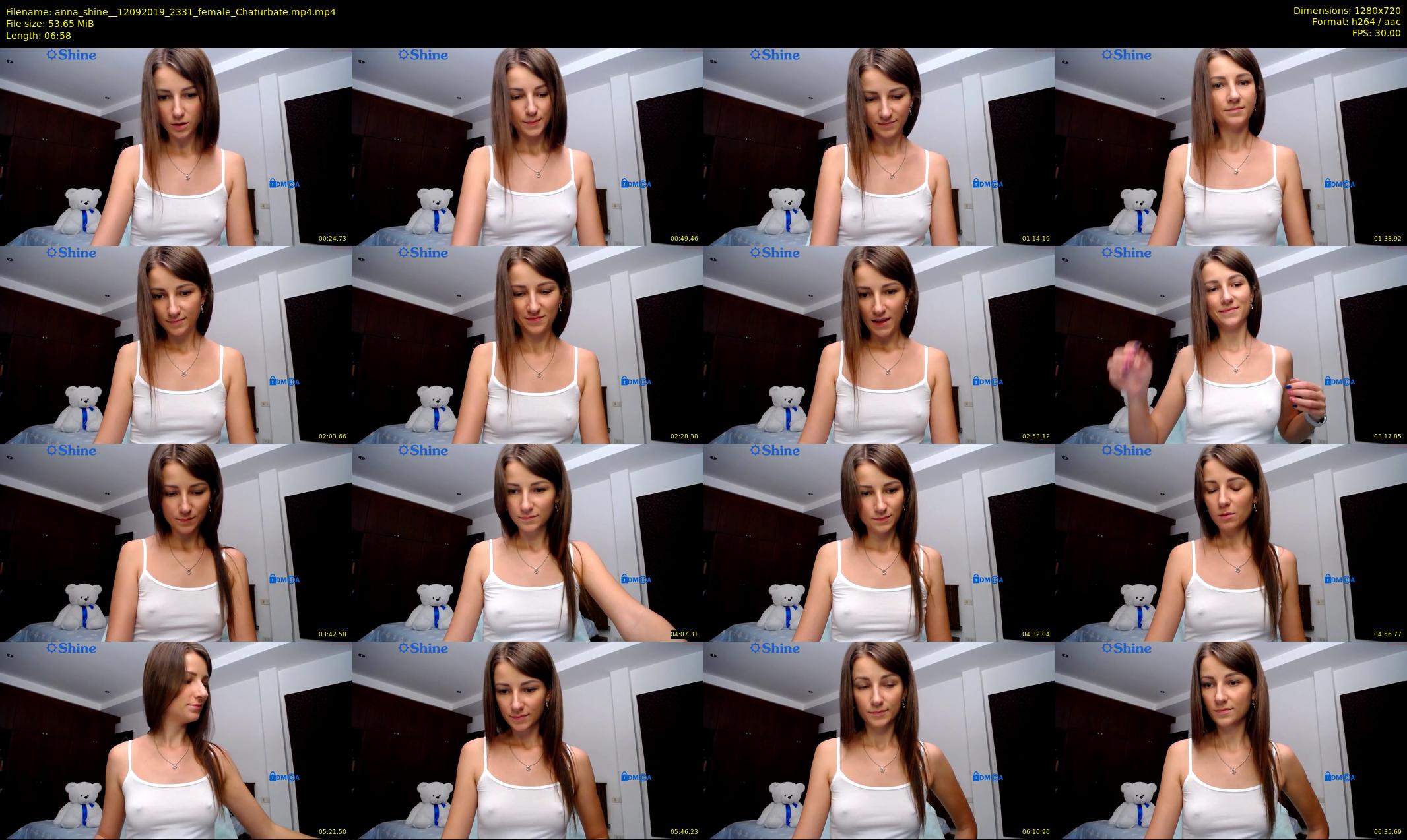 anna_shine_ — 7 minute Chaturbate female cam show recording, 720p, Sep 12, 2019