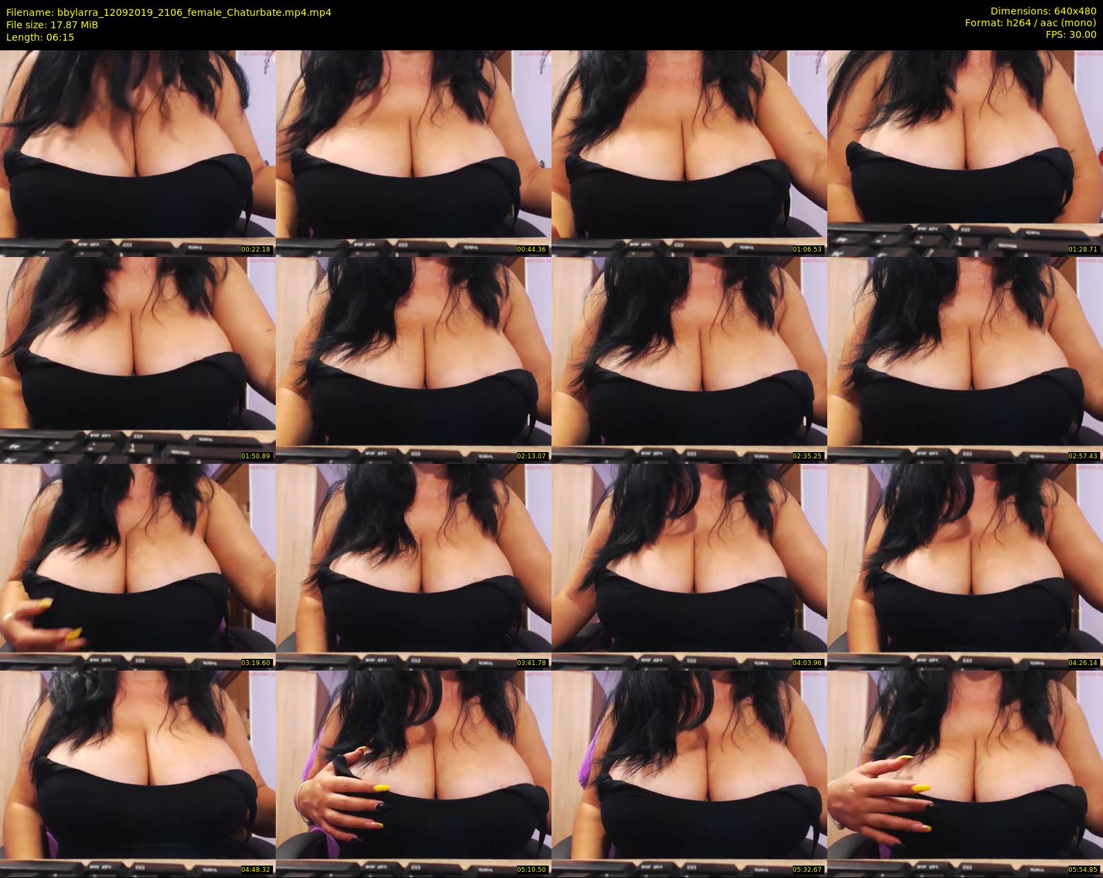 bbylarra — 7 minute Chaturbate couple cam show recording, 480p, Sep 12, 2019