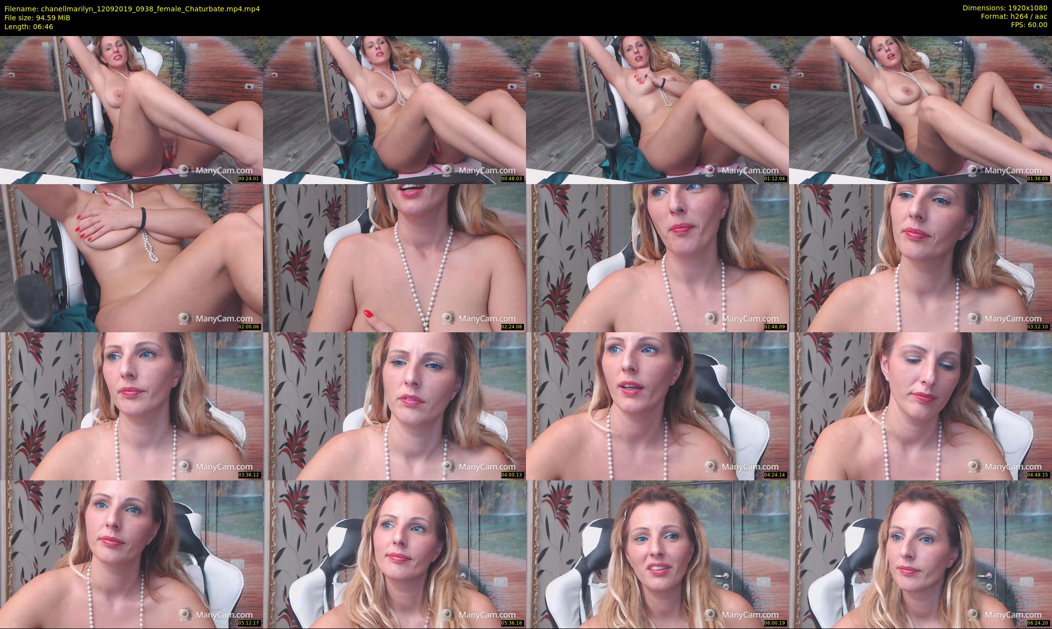 chanellmarilyn — 7 minute Chaturbate female cam show recording, 1080p, Sep 12, 2019