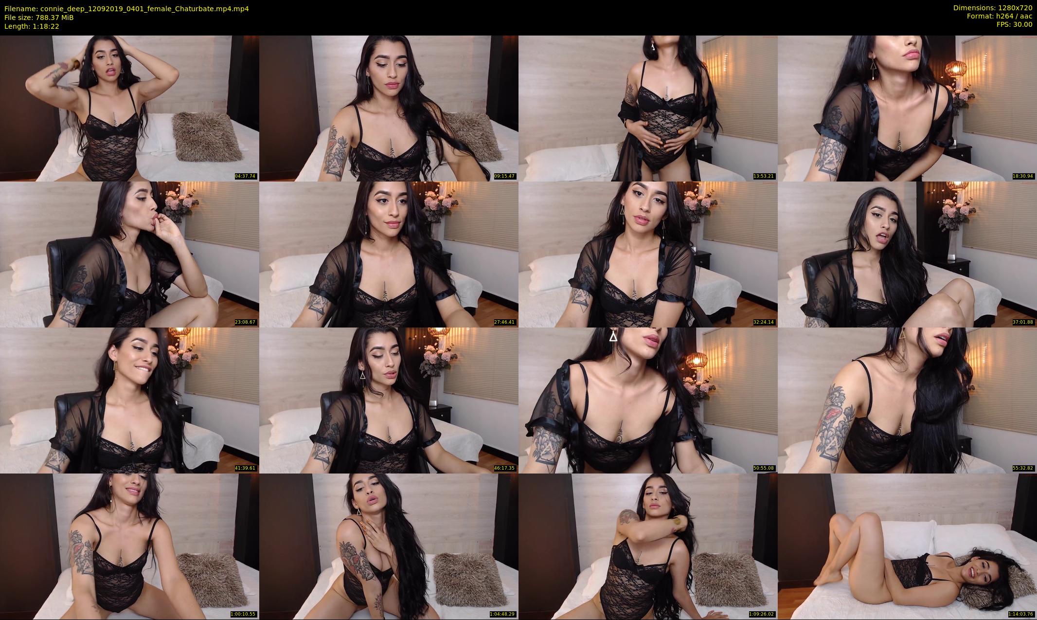 connie_deep — 79 minute Chaturbate female cam show recording, 720p, Sep 12, 2019