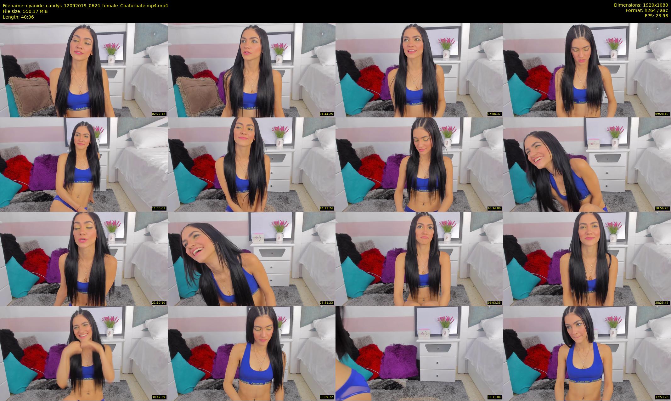cyanide_candys — 41 minute Chaturbate female cam show recording, 1080p, Sep 12, 2019