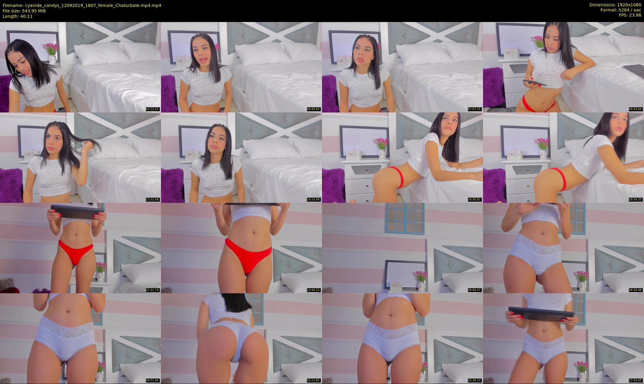 cyanide_candys — 41 minute Chaturbate female cam show recording, 1080p, Sep 12, 2019