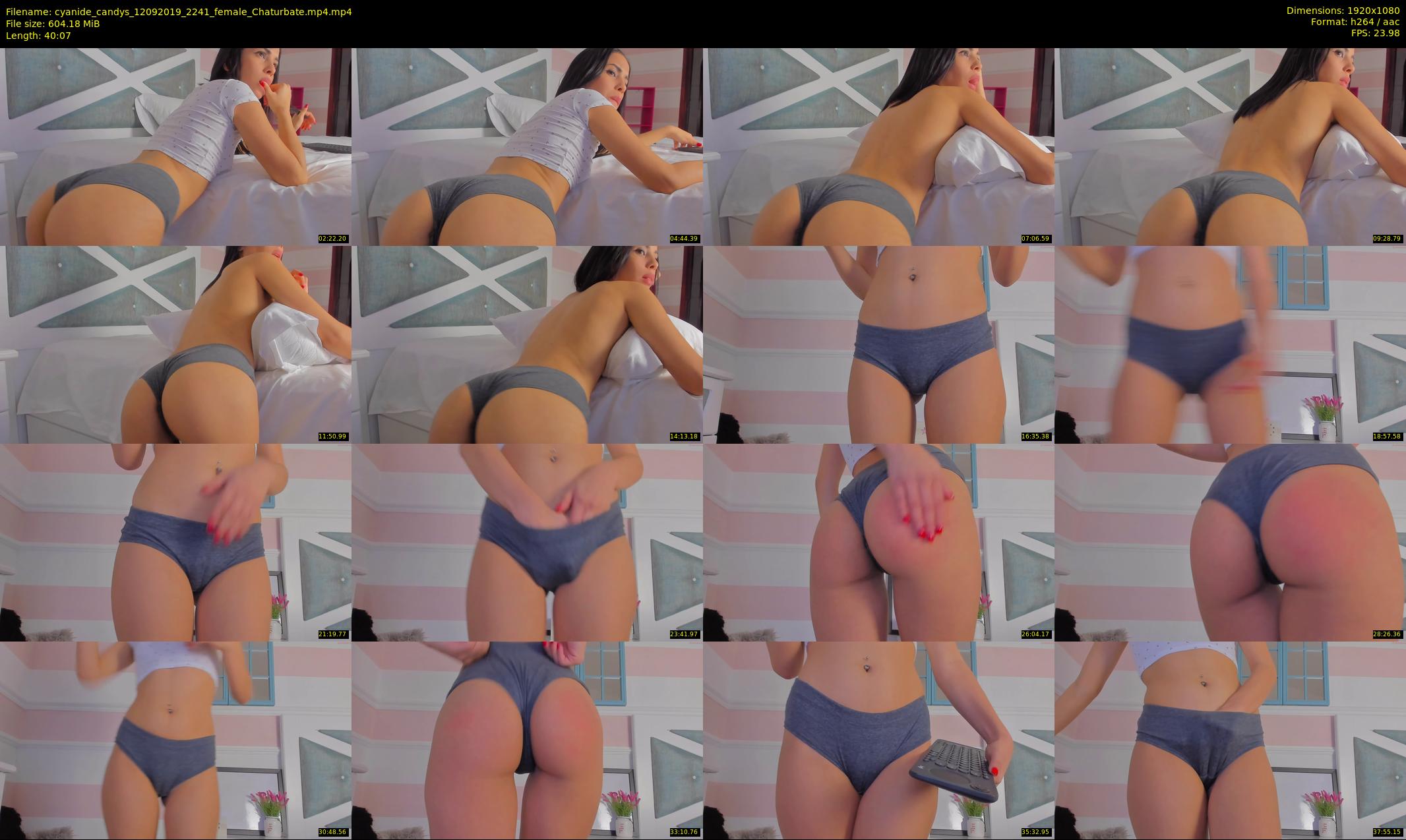 cyanide_candys — 41 minute Chaturbate female cam show recording, 1080p, Sep 12, 2019