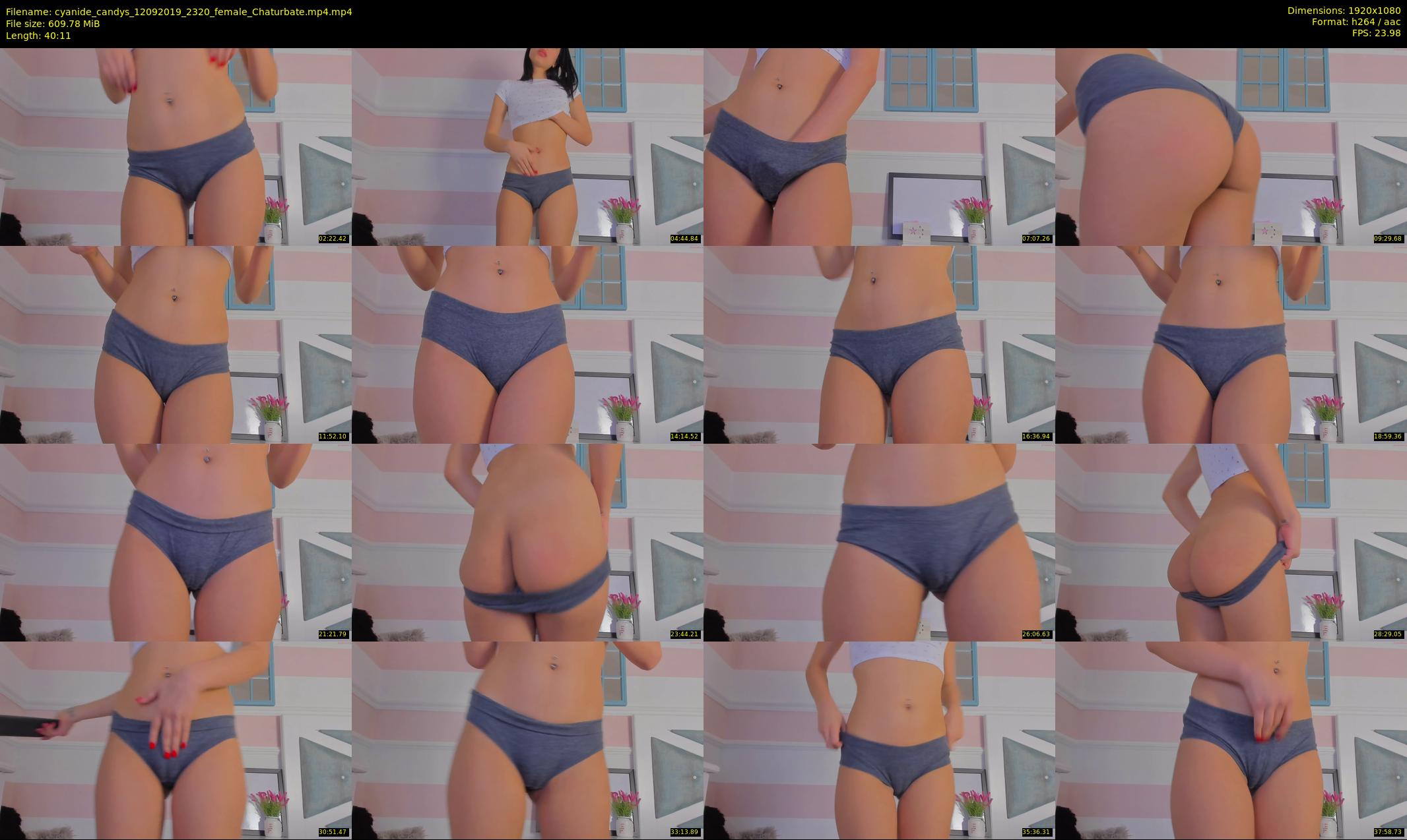 cyanide_candys — 41 minute Chaturbate female cam show recording, 1080p, Sep 12, 2019