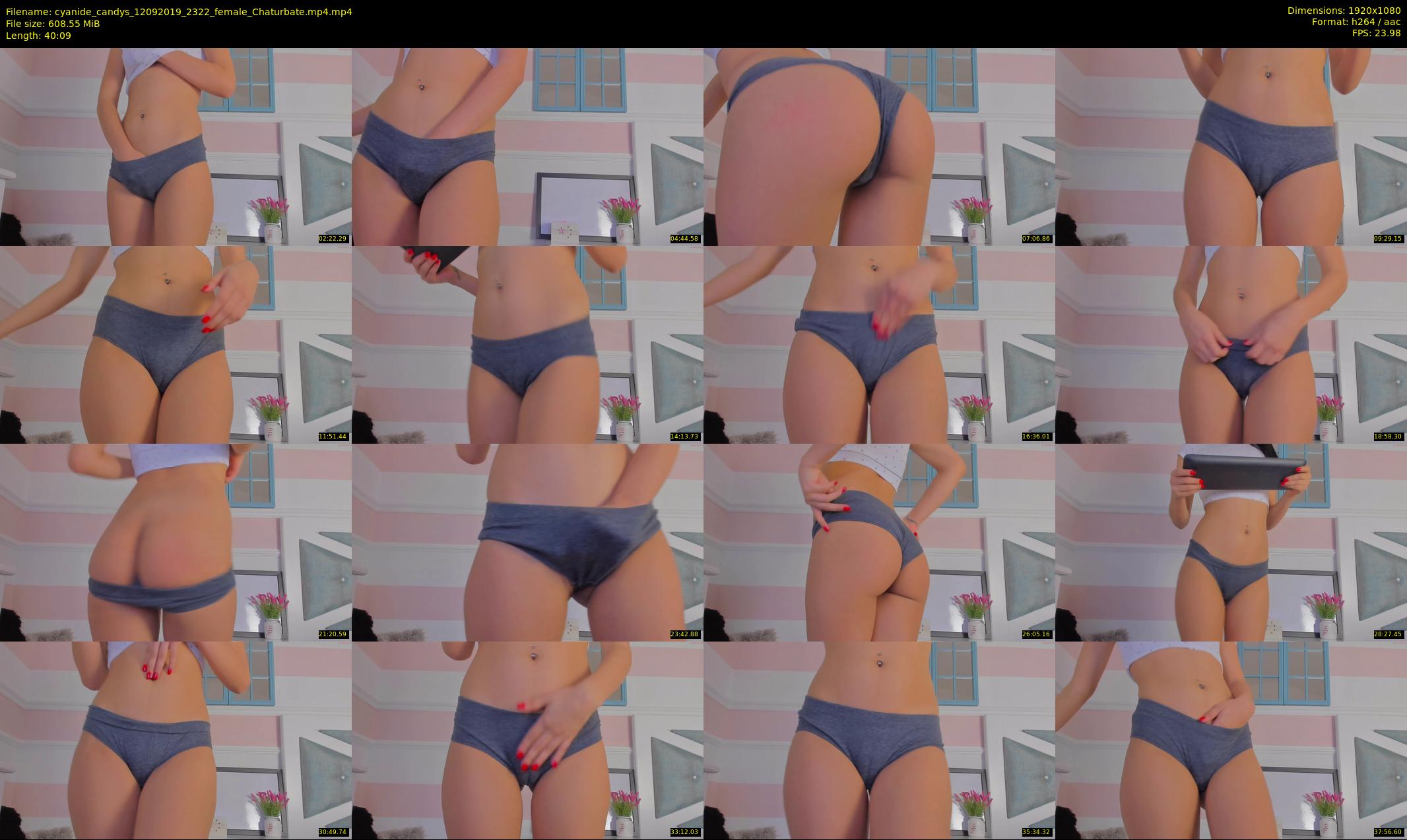 cyanide_candys — 41 minute Chaturbate female cam show recording, 1080p, Sep 12, 2019