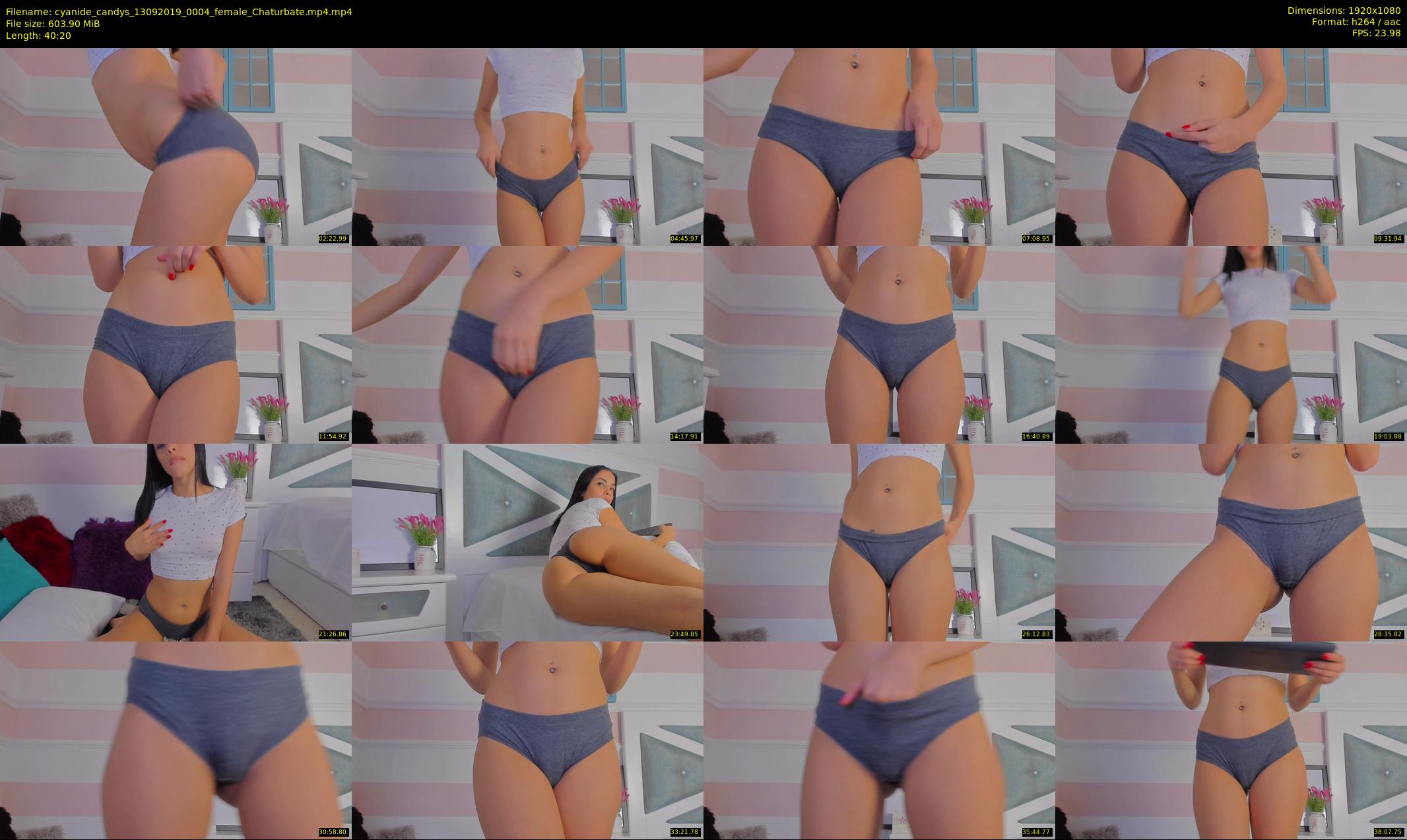 cyanide_candys — 41 minute Chaturbate female cam show recording, 1080p, Sep 13, 2019