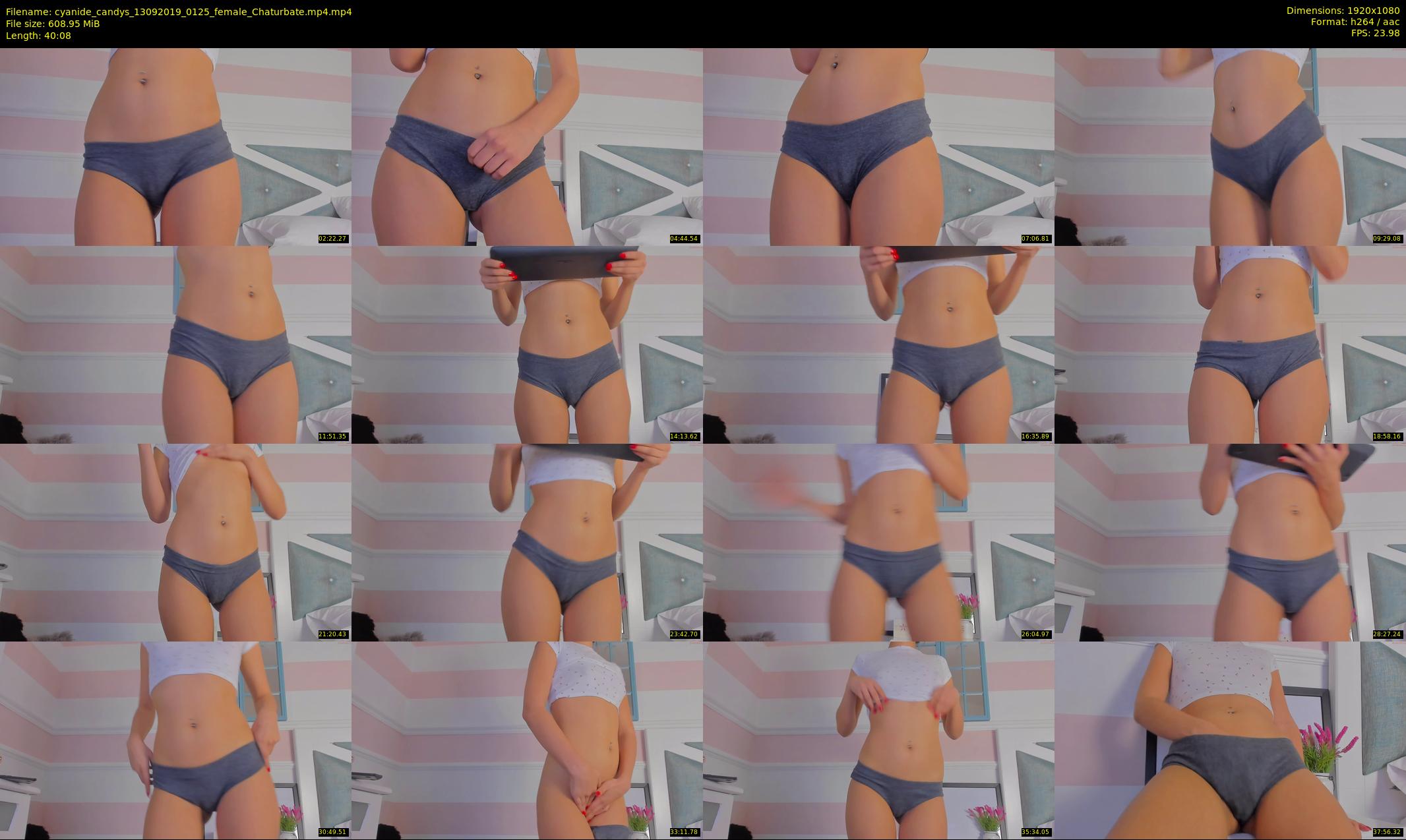 cyanide_candys — 41 minute Chaturbate female cam show recording, 1080p, Sep 13, 2019