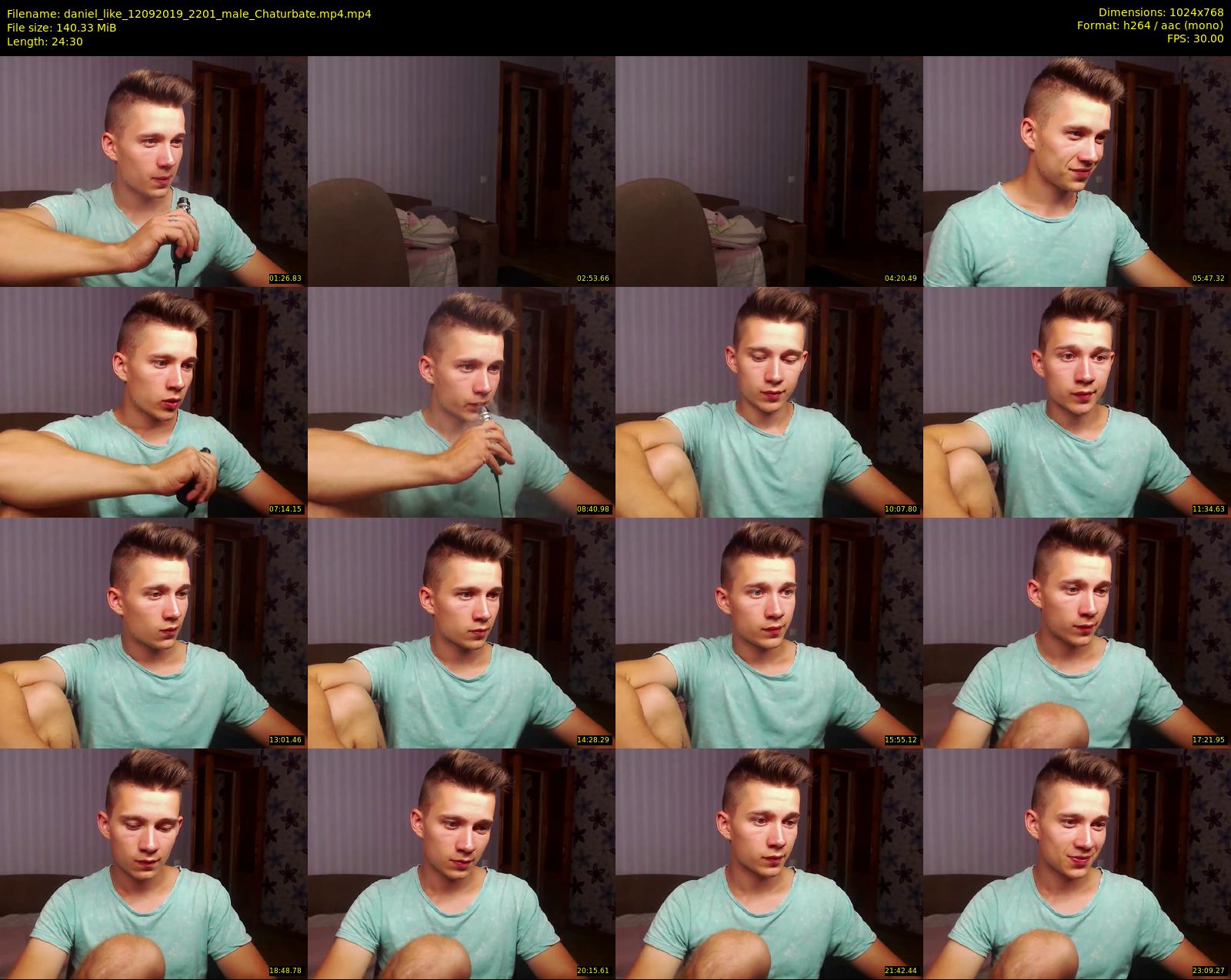 daniel_like — 25 minute Chaturbate male cam show recording, 720p, Sep 12, 2019