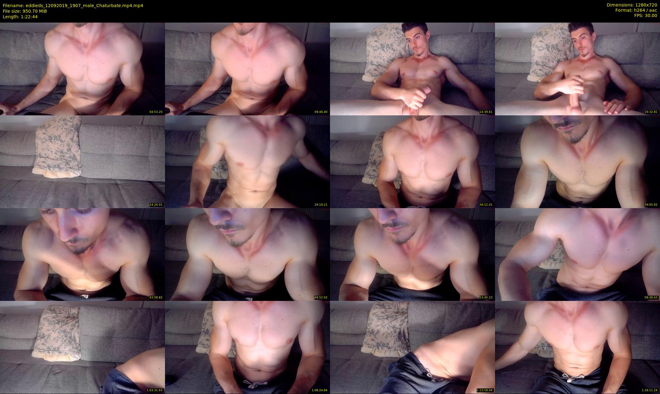 eddieds — 83 minute Chaturbate male cam show recording, 720p, Sep 12, 2019