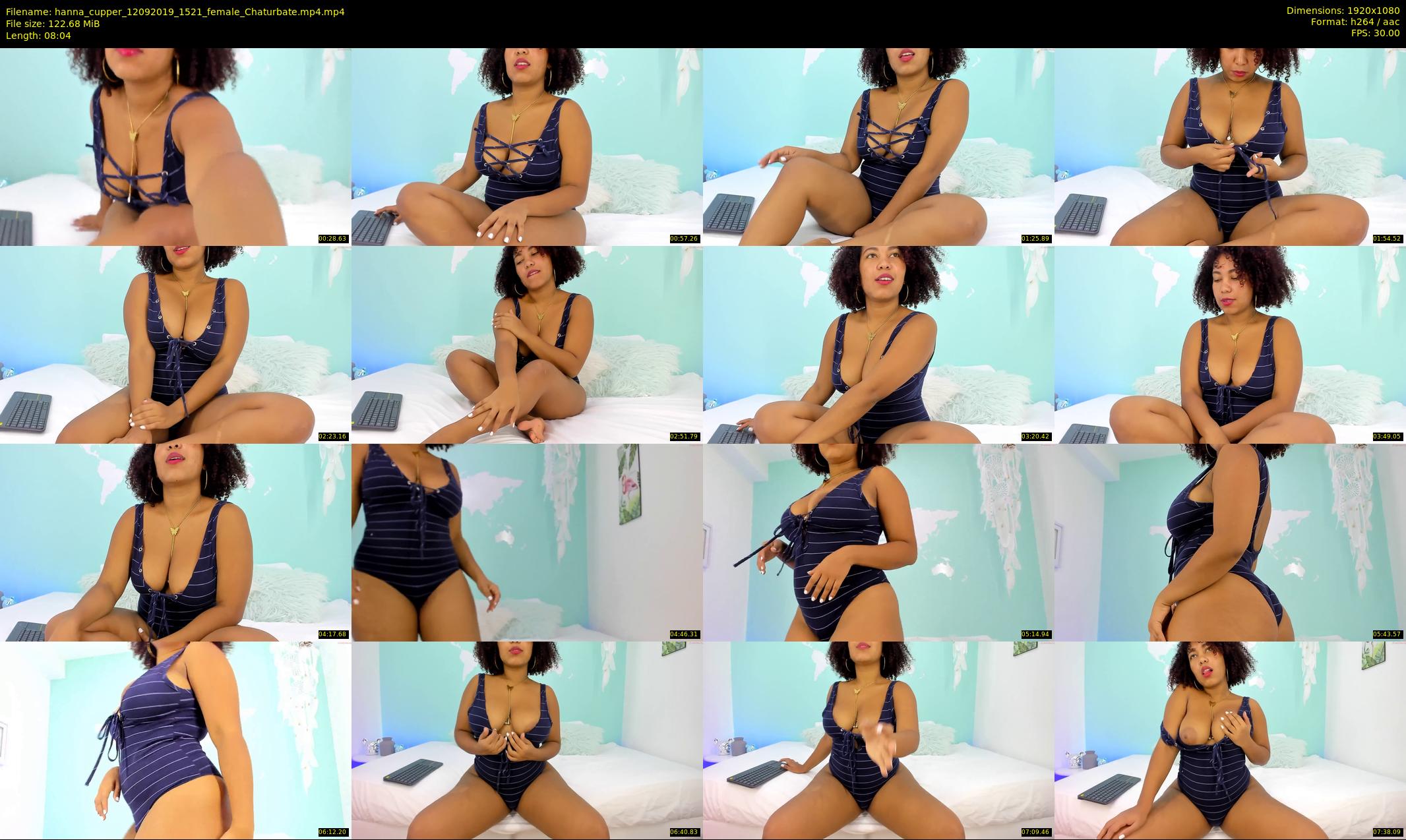 hanna_cupper — 9 minute Chaturbate female cam show recording, 1080p, Sep 12, 2019