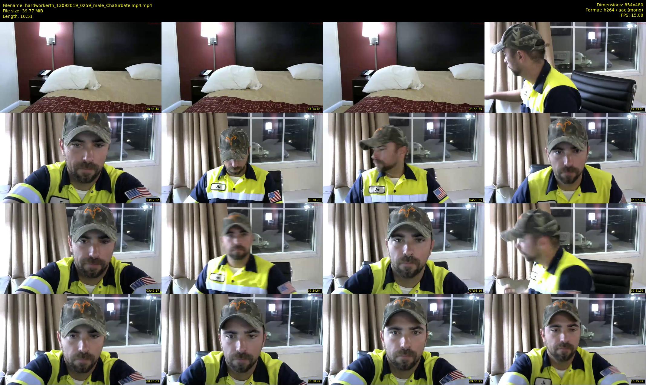 hardworkertn — 11 minute Chaturbate male cam show recording, 480p, Sep 13, 2019