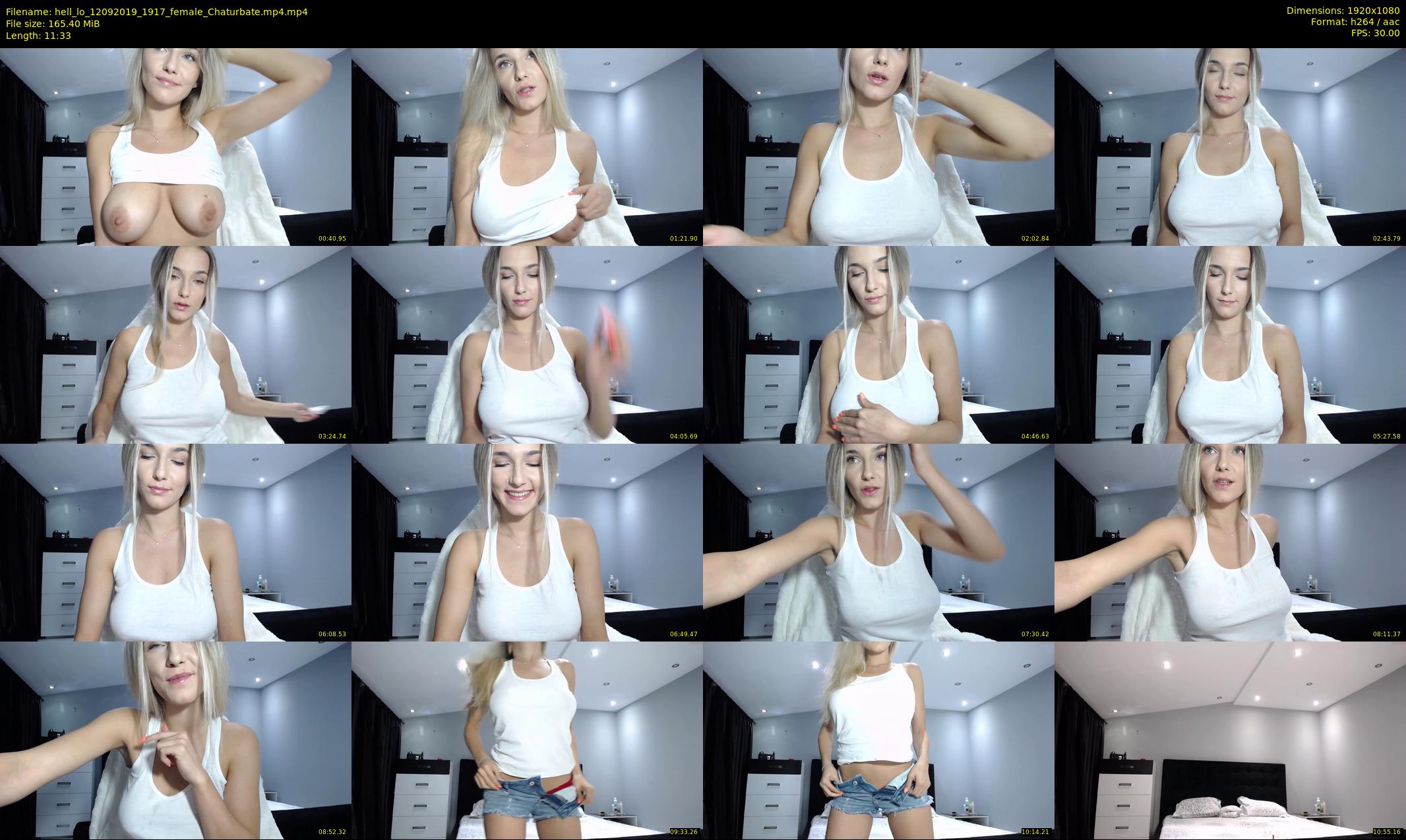 hell_lo — 12 minute Chaturbate female cam show recording, 1080p, Sep 12, 2019