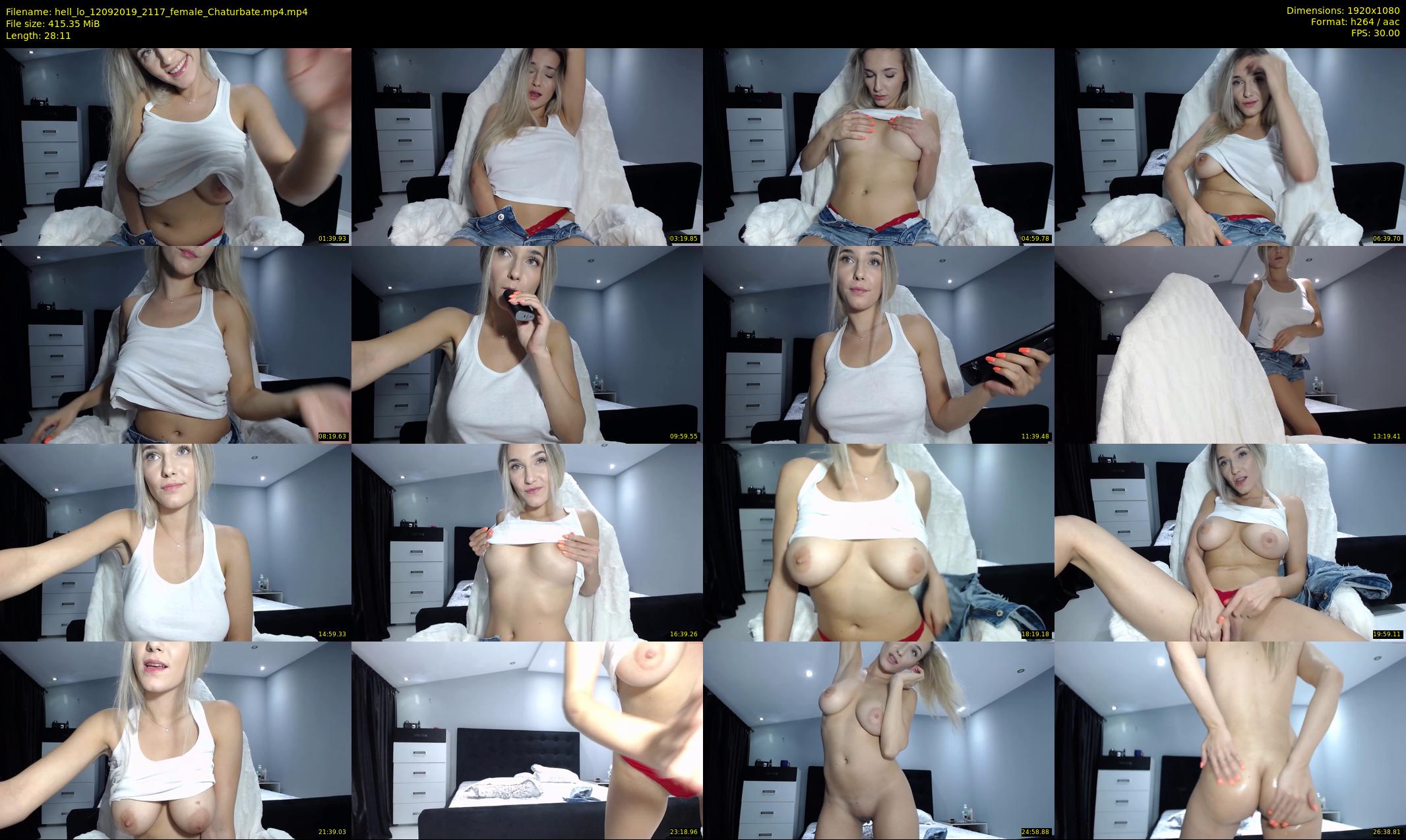 hell_lo — 29 minute Chaturbate female cam show recording, 1080p, Sep 12, 2019