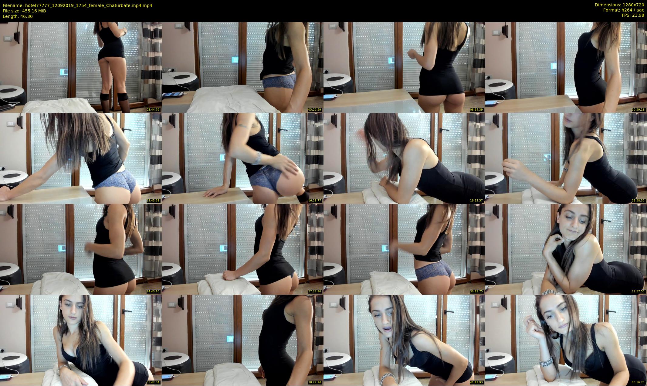 hotel77777 — 47 minute Chaturbate female cam show recording, 720p, Sep 12, 2019