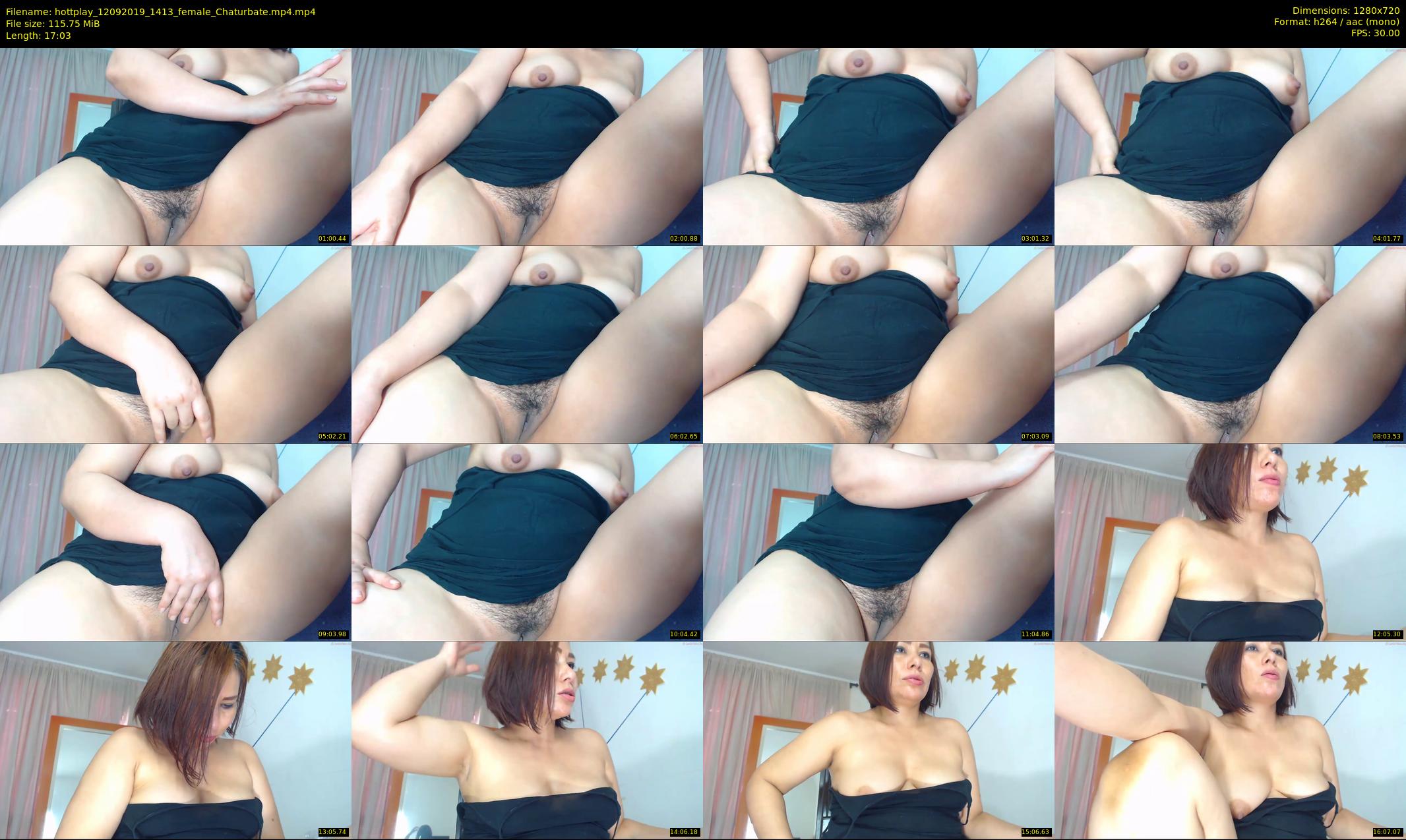 hottplay — 18 minute Chaturbate female cam show recording, 720p, Sep 12, 2019