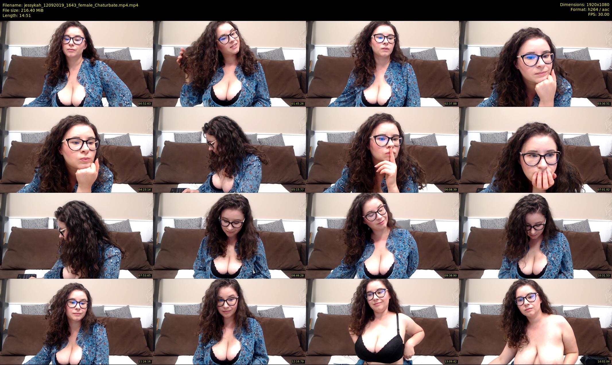 jessykah — 15 minute Chaturbate female cam show recording, 1080p, Sep 12, 2019