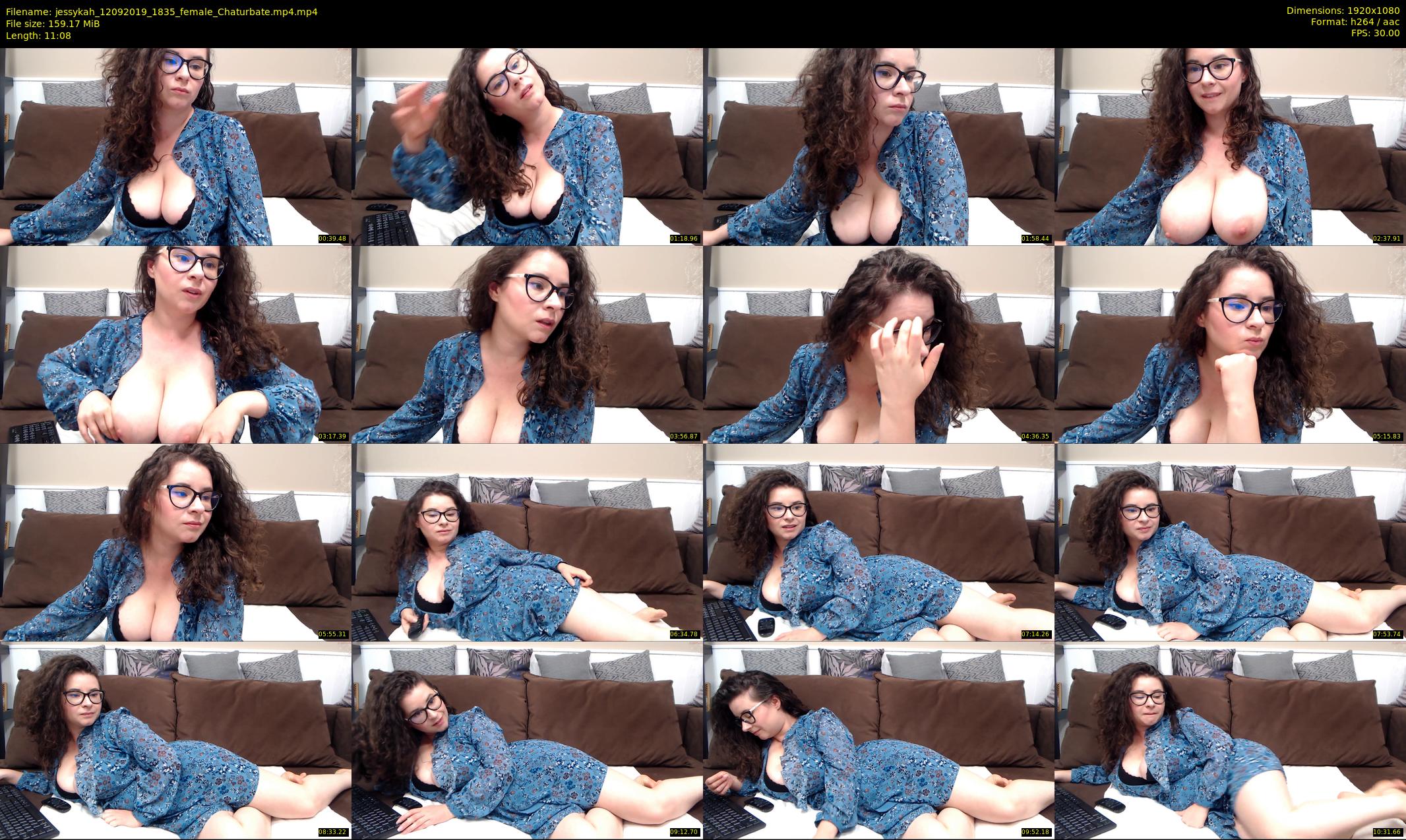 jessykah — 12 minute Chaturbate female cam show recording, 1080p, Sep 12, 2019