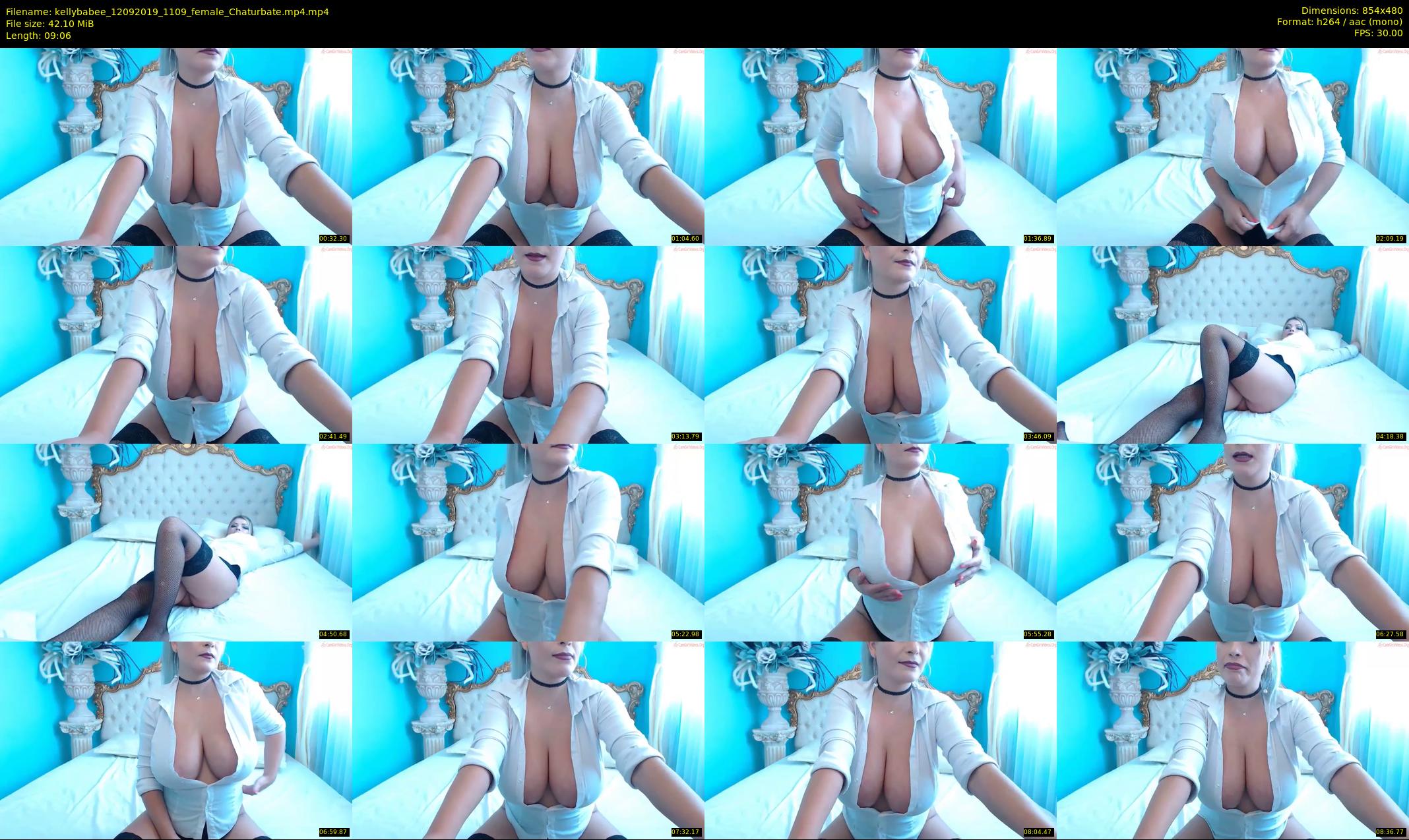 kellybabee — 10 minute Chaturbate female cam show recording, 480p, Sep 12, 2019