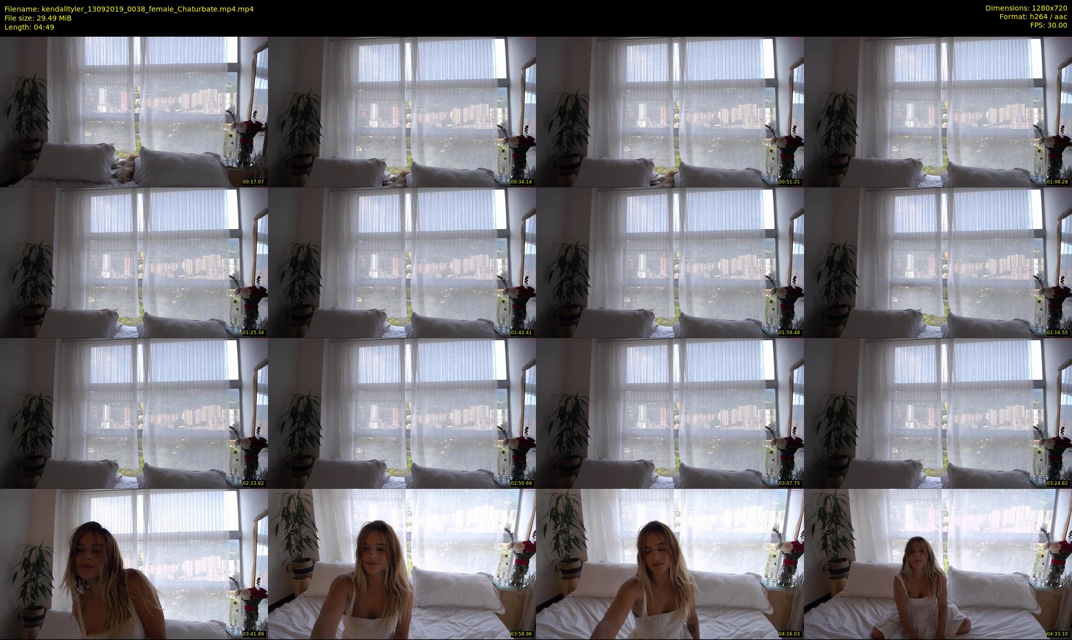 kendalltyler — 5 minute Chaturbate female cam show recording, 720p, Sep 13, 2019