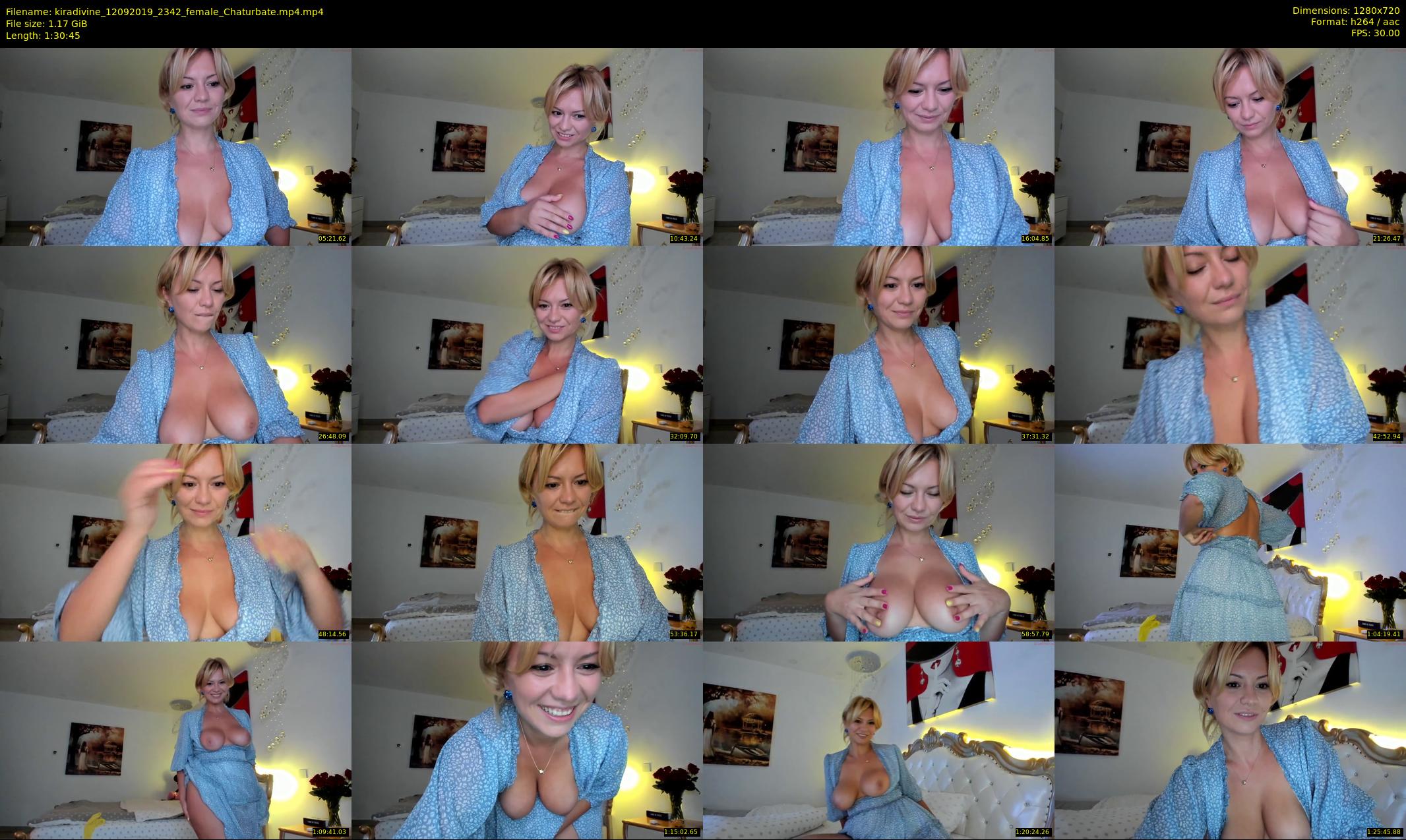 kiradivine — 91 minute Chaturbate female cam show recording, 720p, Sep 12, 2019
