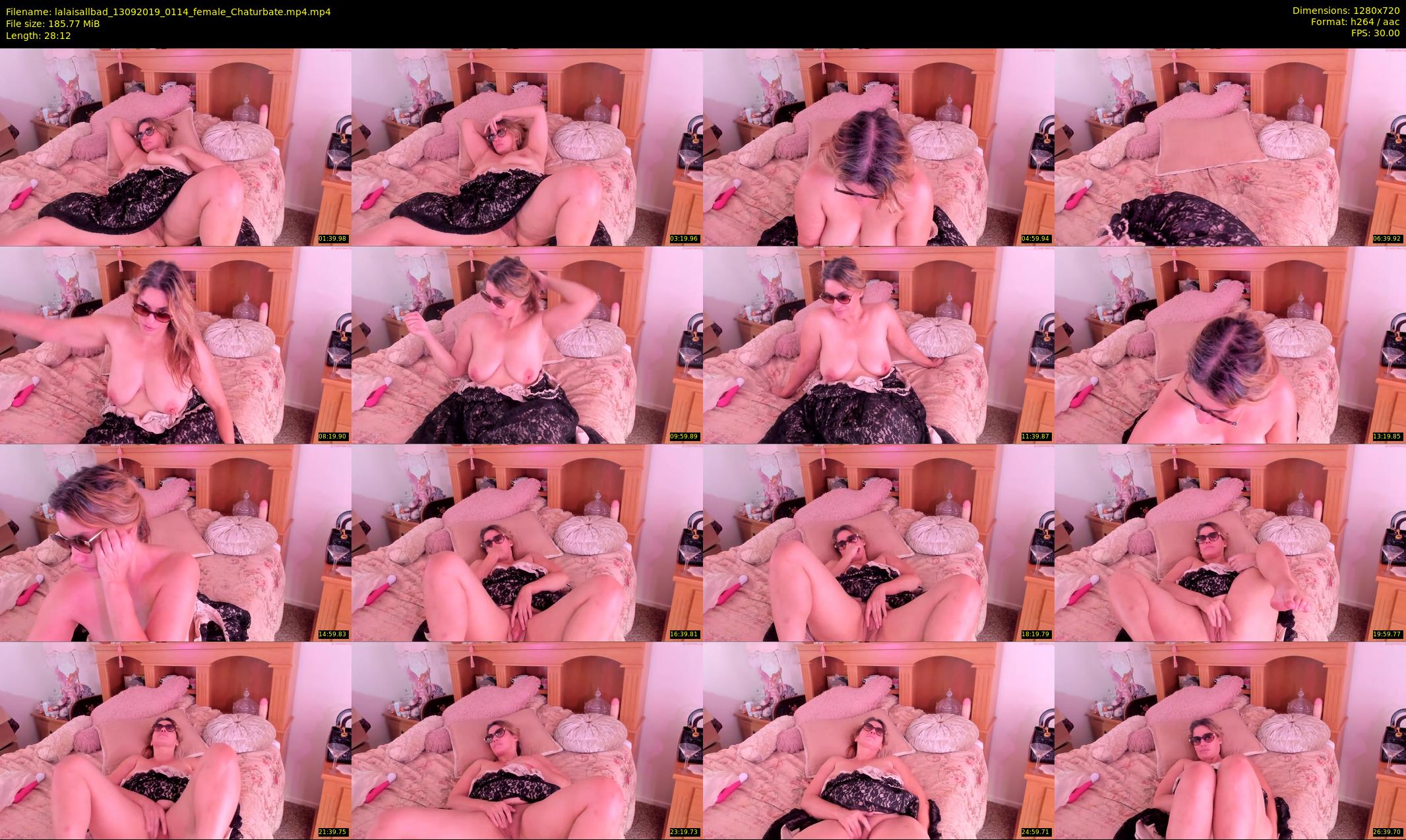 lalaisallbad — 29 minute Chaturbate female cam show recording, 720p, Sep 13, 2019