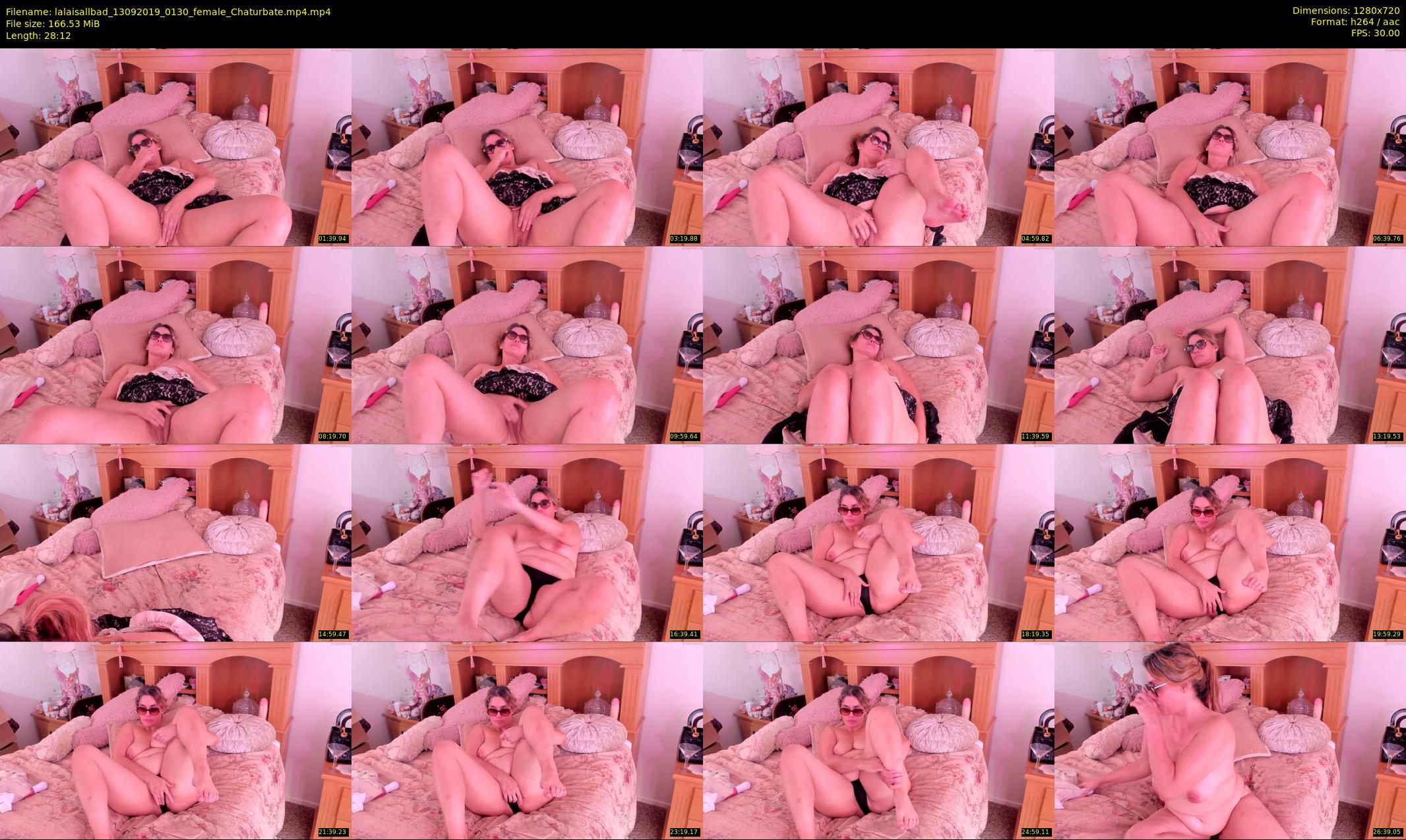lalaisallbad — 29 minute Chaturbate female cam show recording, 720p, Sep 13, 2019
