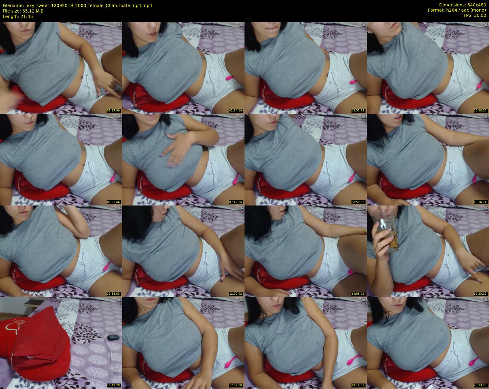 lexy_sweet — 22 minute Chaturbate female cam show recording, 480p, Sep 12, 2019