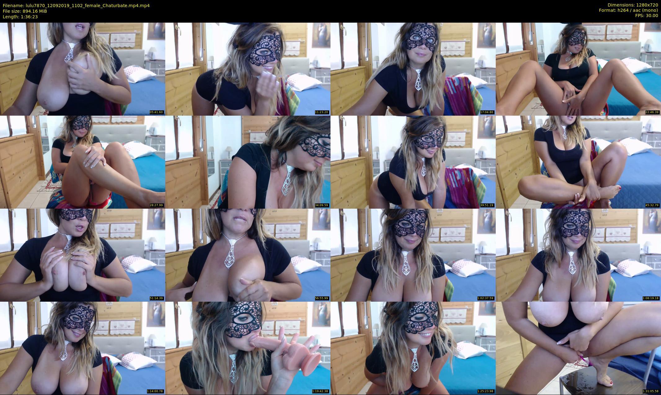 lulu7870 — 97 minute Chaturbate female cam show recording, 720p, Sep 12, 2019