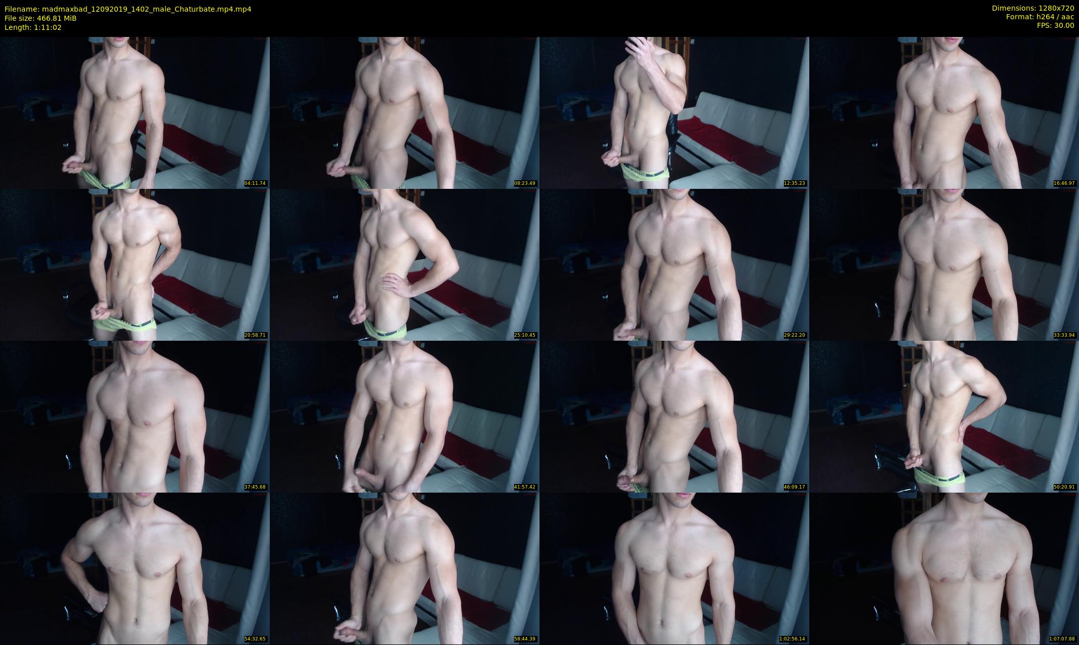 madmaxbad — 72 minute Chaturbate male cam show recording, 720p, Sep 12, 2019