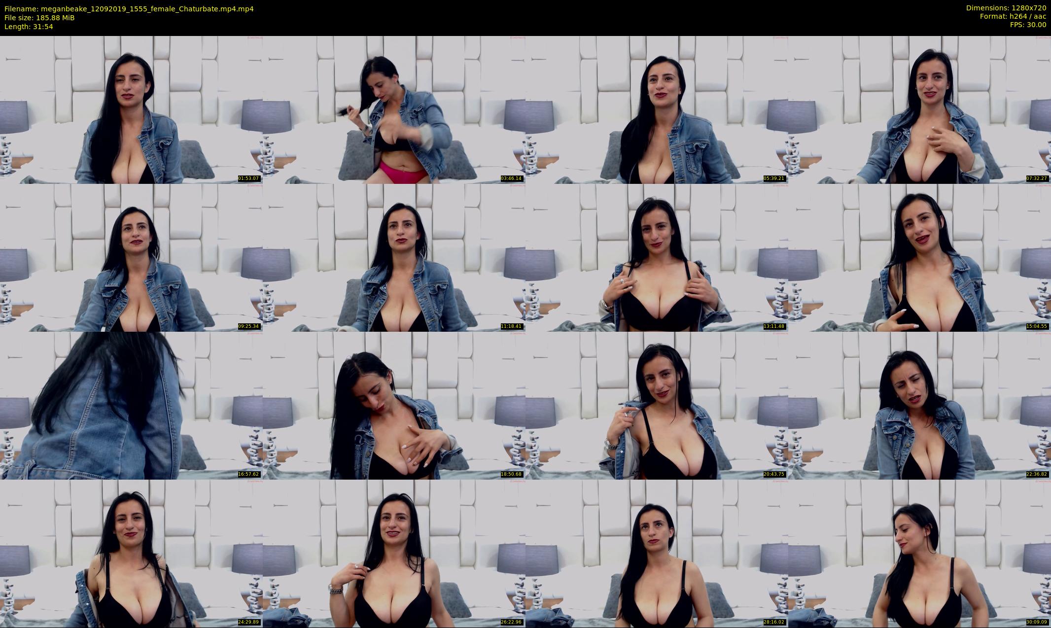 meganbeake — 32 minute Chaturbate female cam show recording, 720p, Sep 12, 2019
