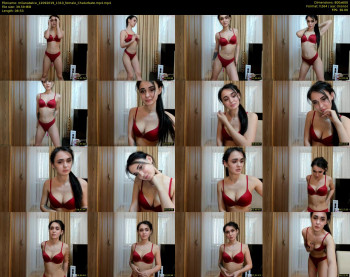 milanatwice — 9 minute Chaturbate female cam show recording, 480p, Sep 12, 2019