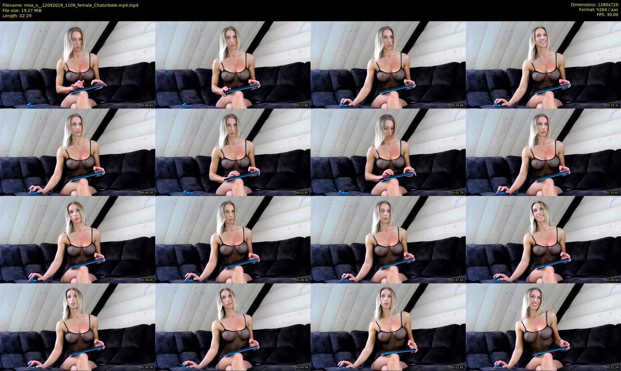 miss_x_ — 3 minute Chaturbate female cam show recording, 720p, Sep 12, 2019