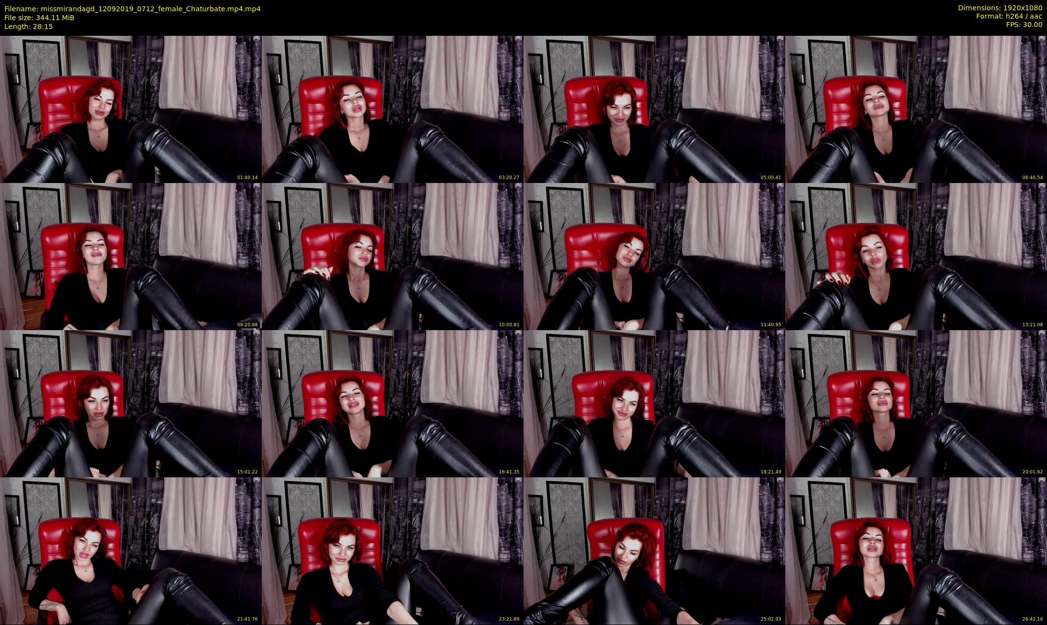 missmirandagd — 29 minute Chaturbate female cam show recording, 1080p, Sep 12, 2019