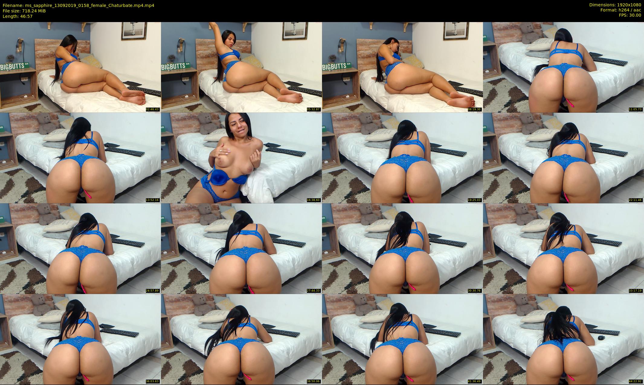 ms_sapphire — 47 minute Chaturbate female cam show recording, 1080p, Sep 13, 2019