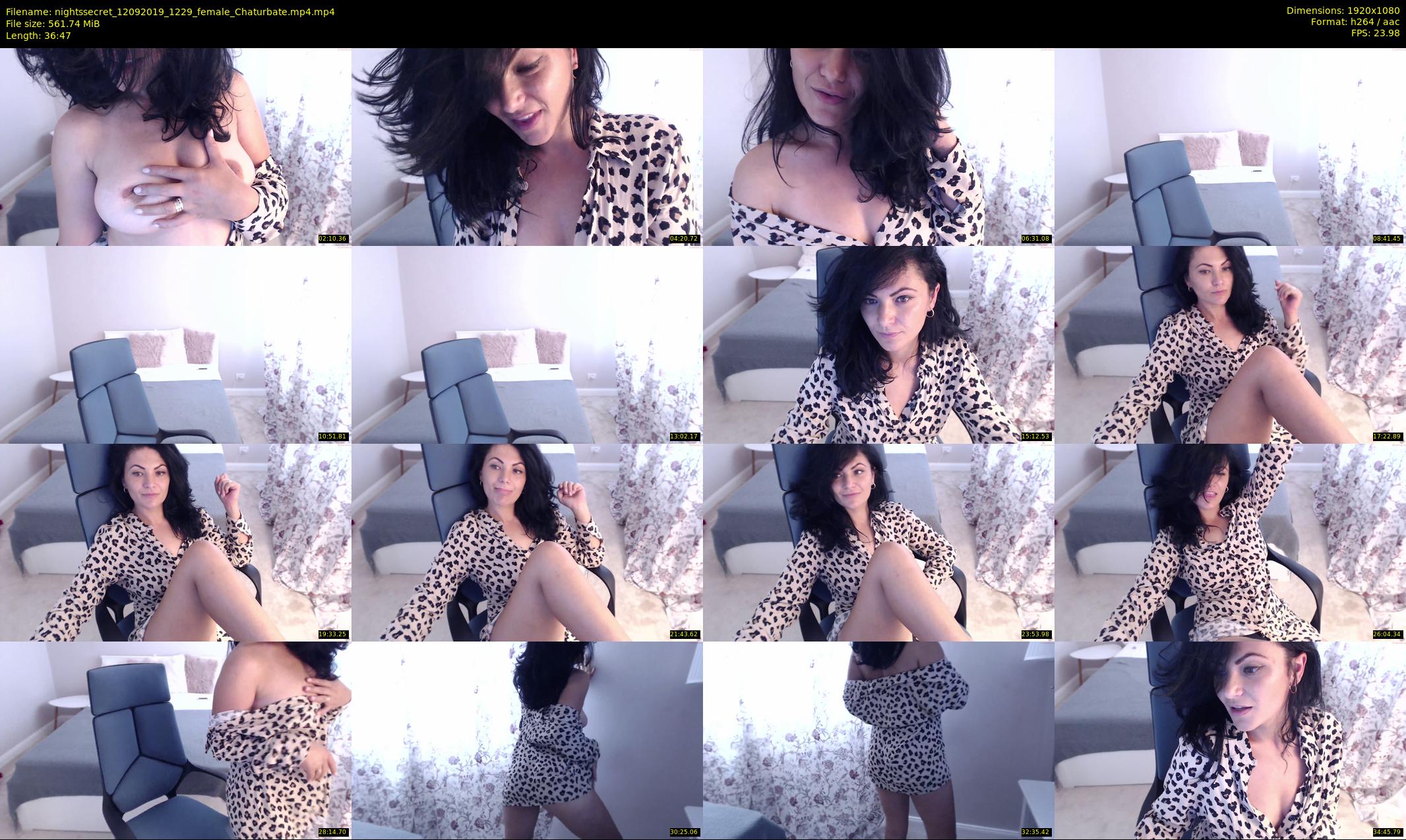 nightssecret — 37 minute Chaturbate female cam show recording, 1080p, Sep 12, 2019