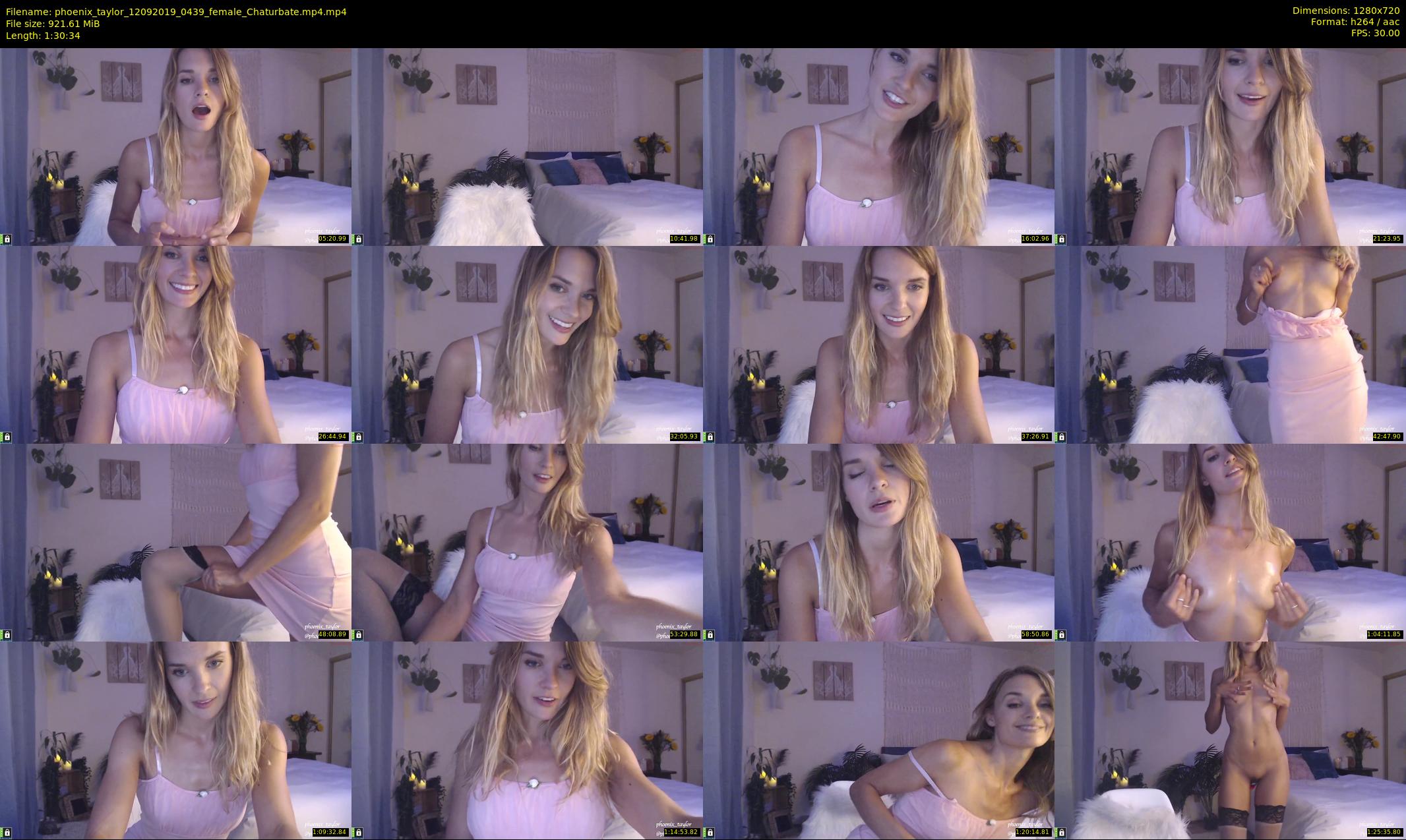 phoenix_taylor — 91 minute Chaturbate female cam show recording, 720p, Sep 12, 2019