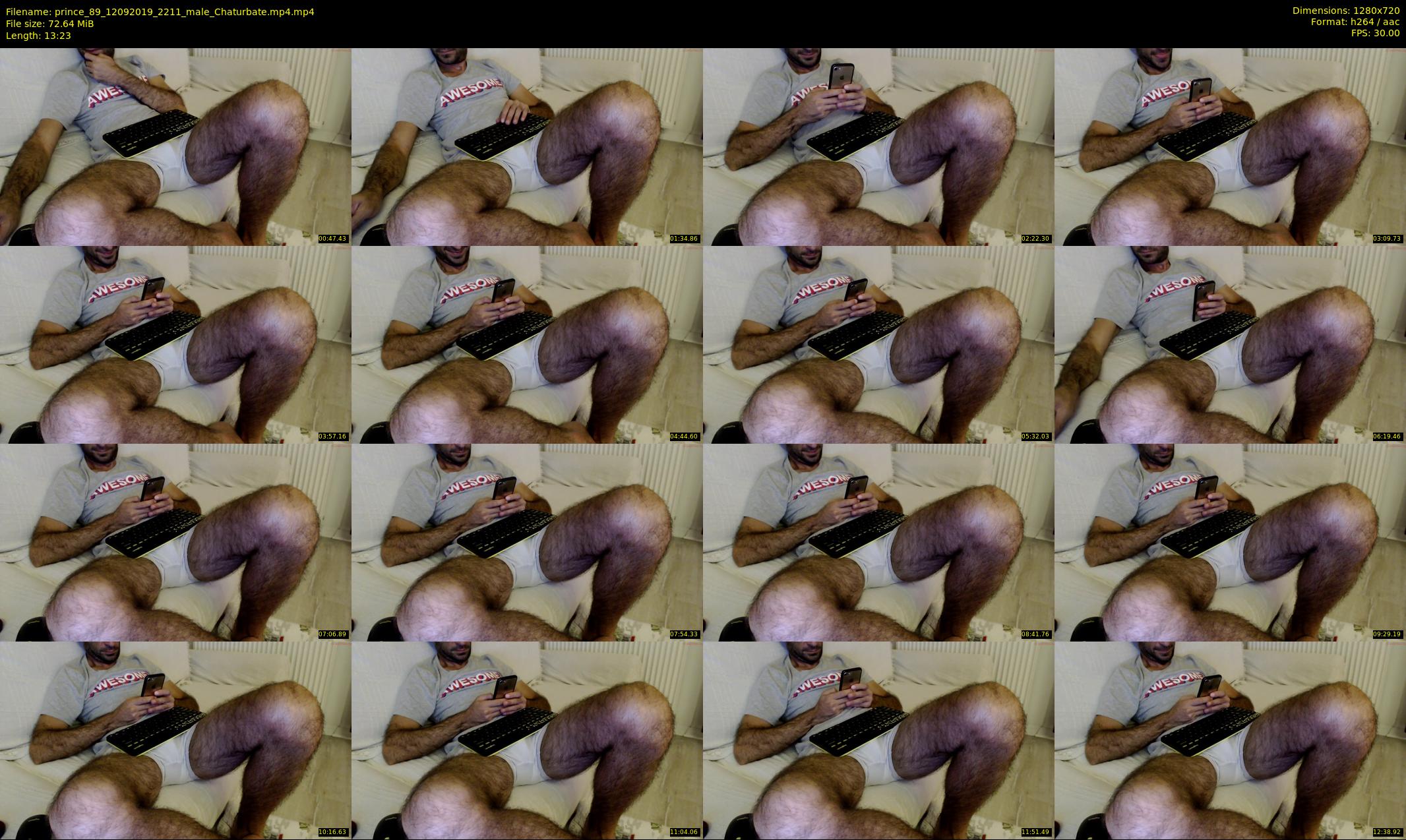 prince_89 — 14 minute Chaturbate male cam show recording, 720p, Sep 12, 2019