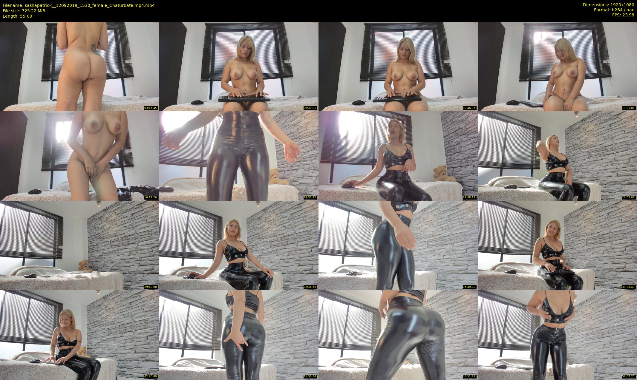 sashapatrick_ — 56 minute Chaturbate female cam show recording, 1080p, Sep 12, 2019