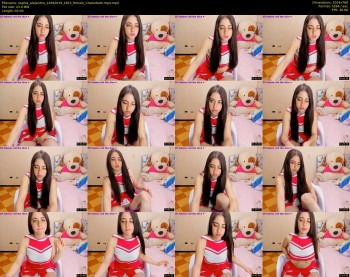 sophia_alejandra — 4 minute Chaturbate female cam show recording, 720p, Sep 12, 2019