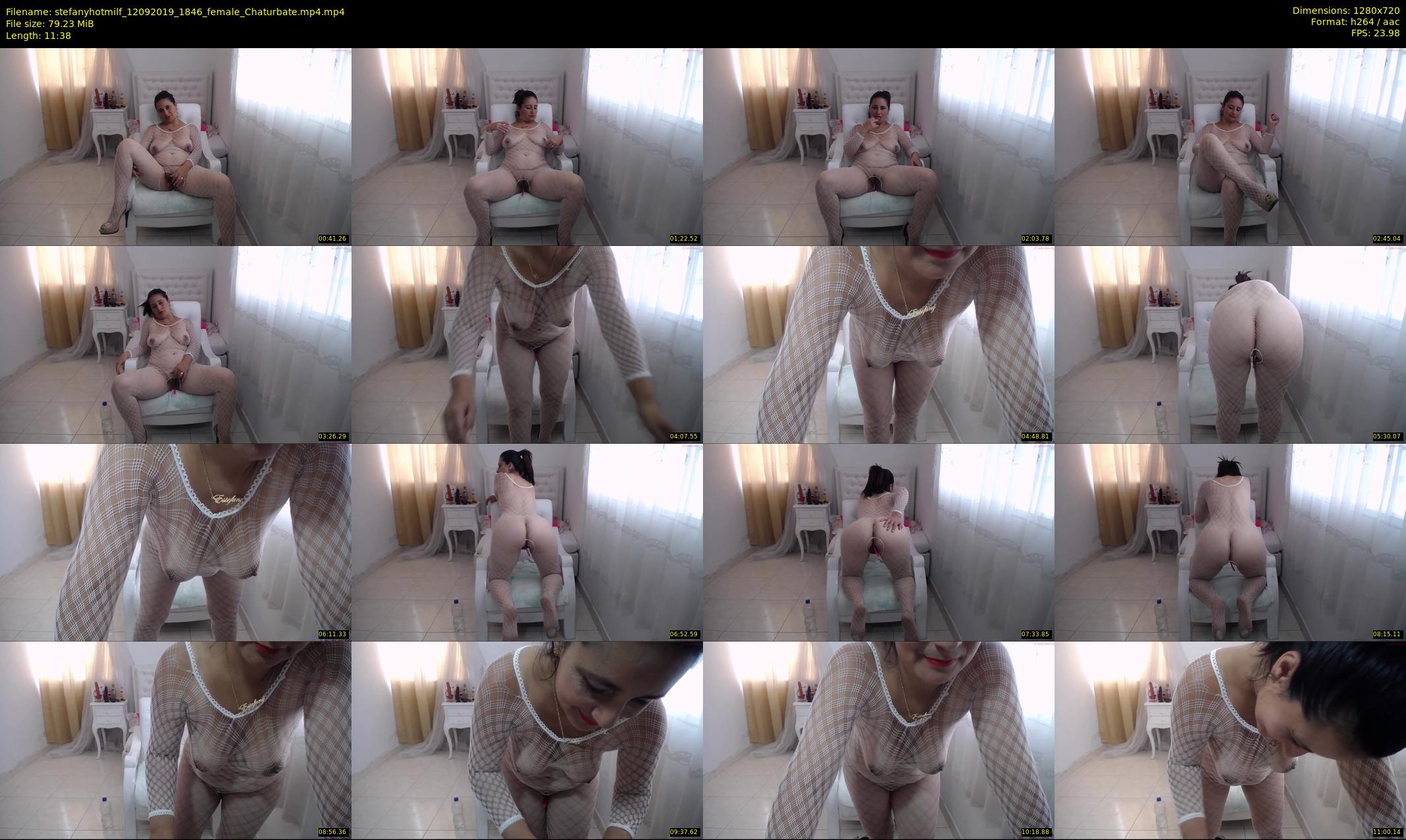 stefanyhotmilf — 12 minute Chaturbate female cam show recording, 720p, Sep 12, 2019