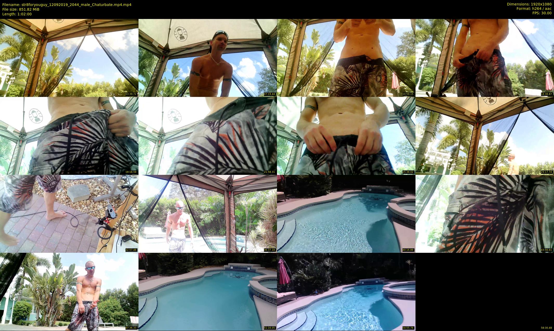 str8foryouguy — 62 minute Chaturbate male cam show recording, 1080p, Sep 12, 2019
