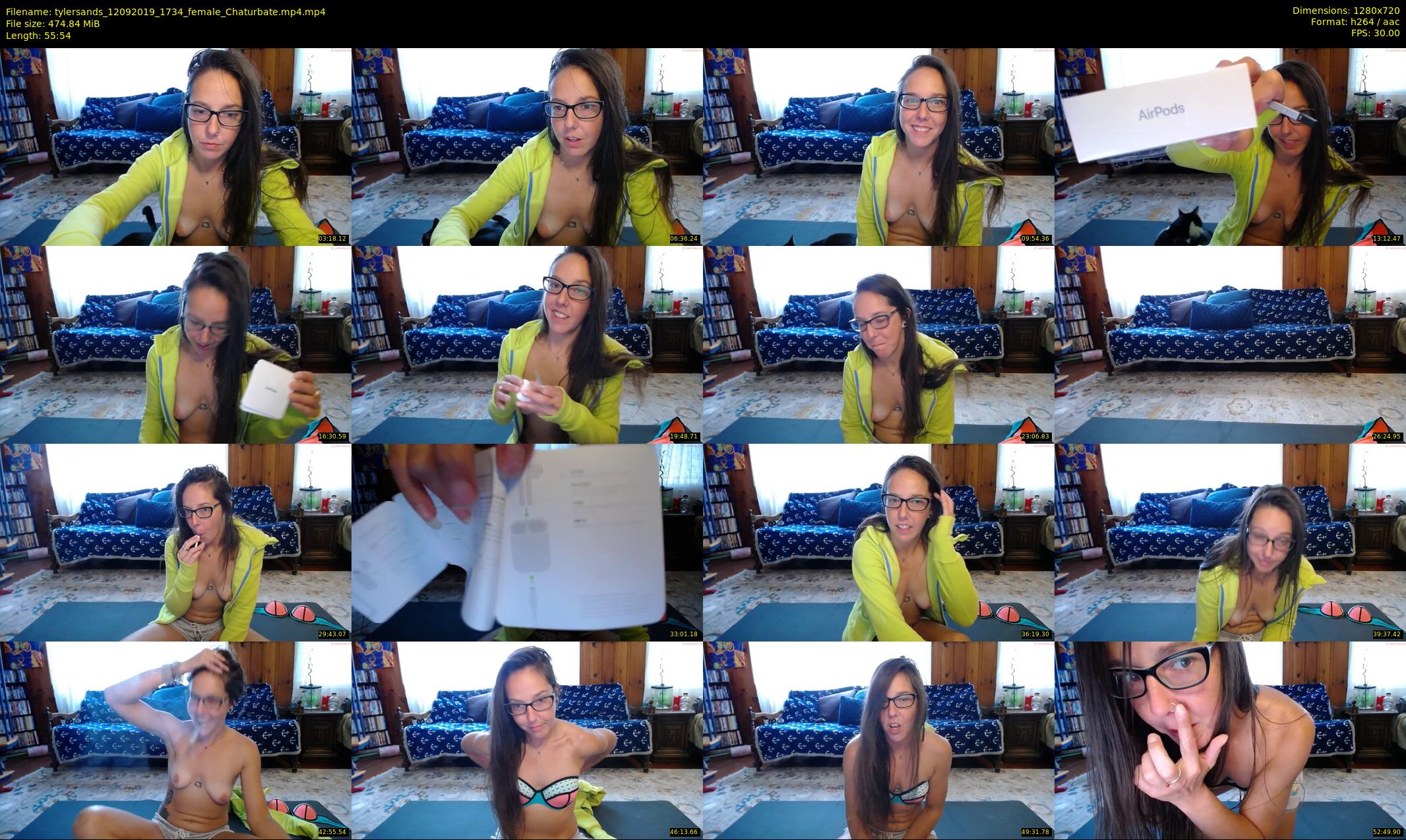 tylersands — 56 minute Chaturbate female cam show recording, 720p, Sep 12, 2019
