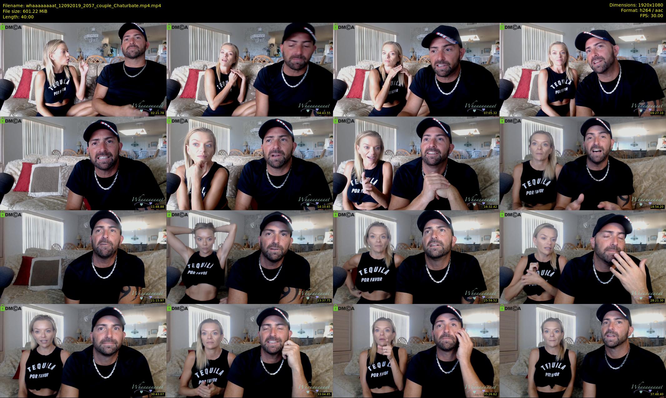 whaaaaaaaat — 40 minute Chaturbate couple cam show recording, 1080p, Sep 12, 2019