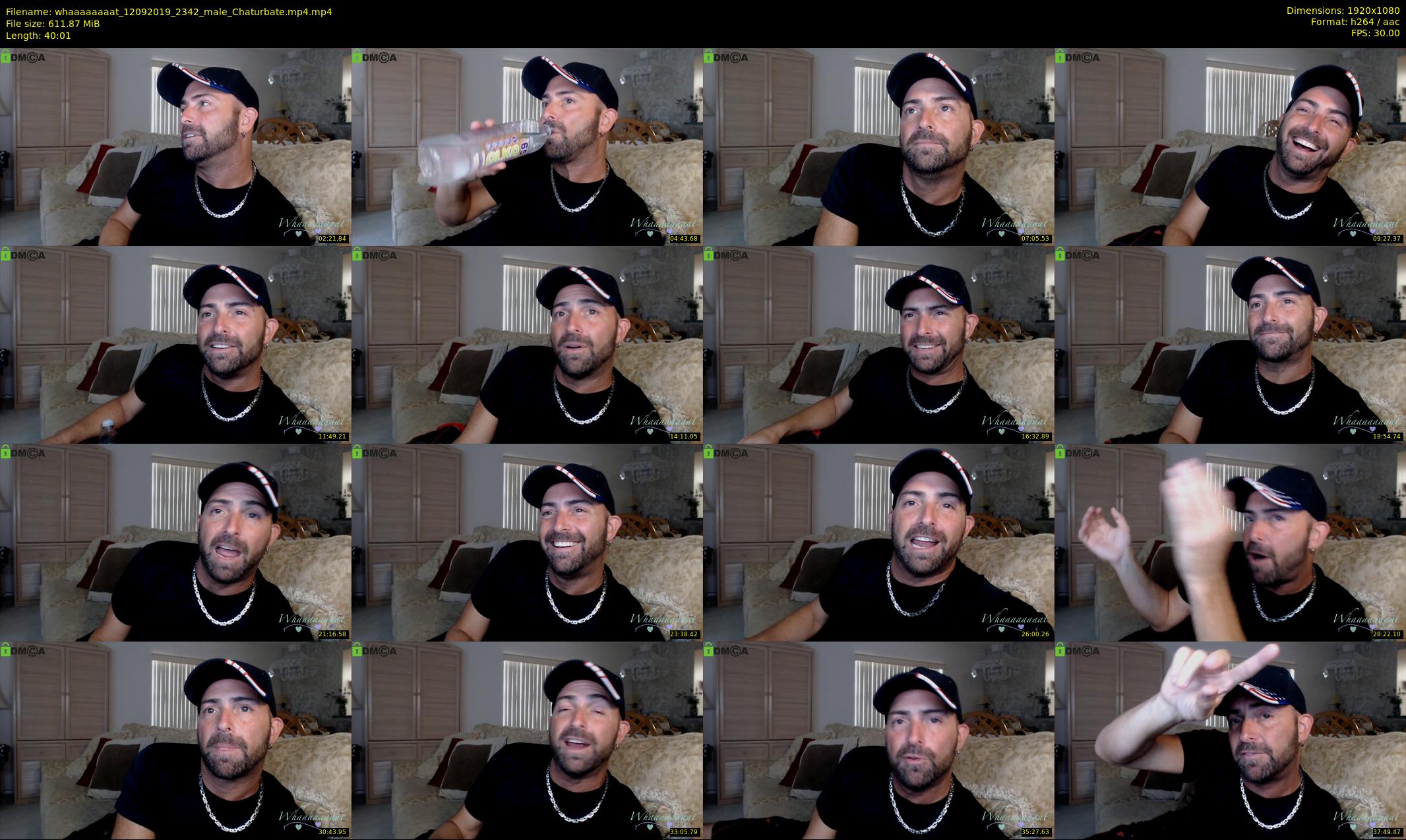 whaaaaaaaat — 41 minute Chaturbate couple cam show recording, 1080p, Sep 12, 2019