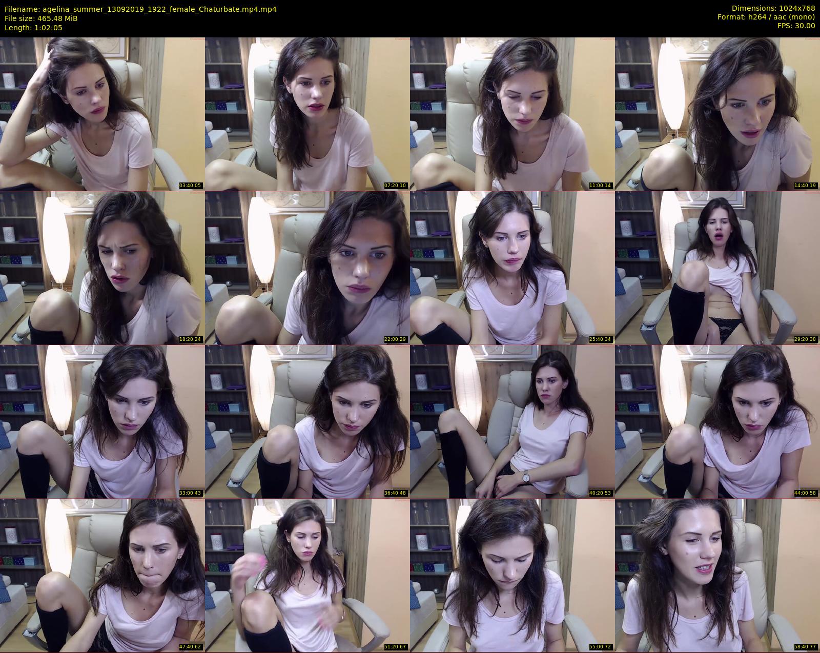 agelina_summer — 63 minute Chaturbate female cam show recording, 720p, Sep 13, 2019