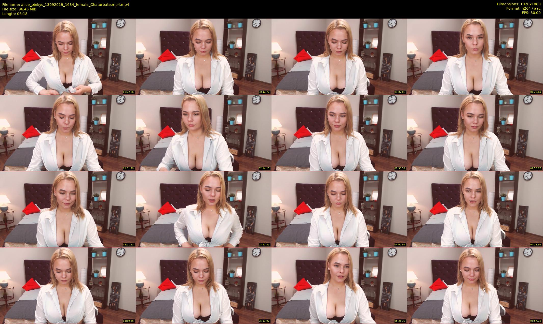 alice_pinkys — 7 minute Chaturbate female cam show recording, 1080p, Sep 13, 2019