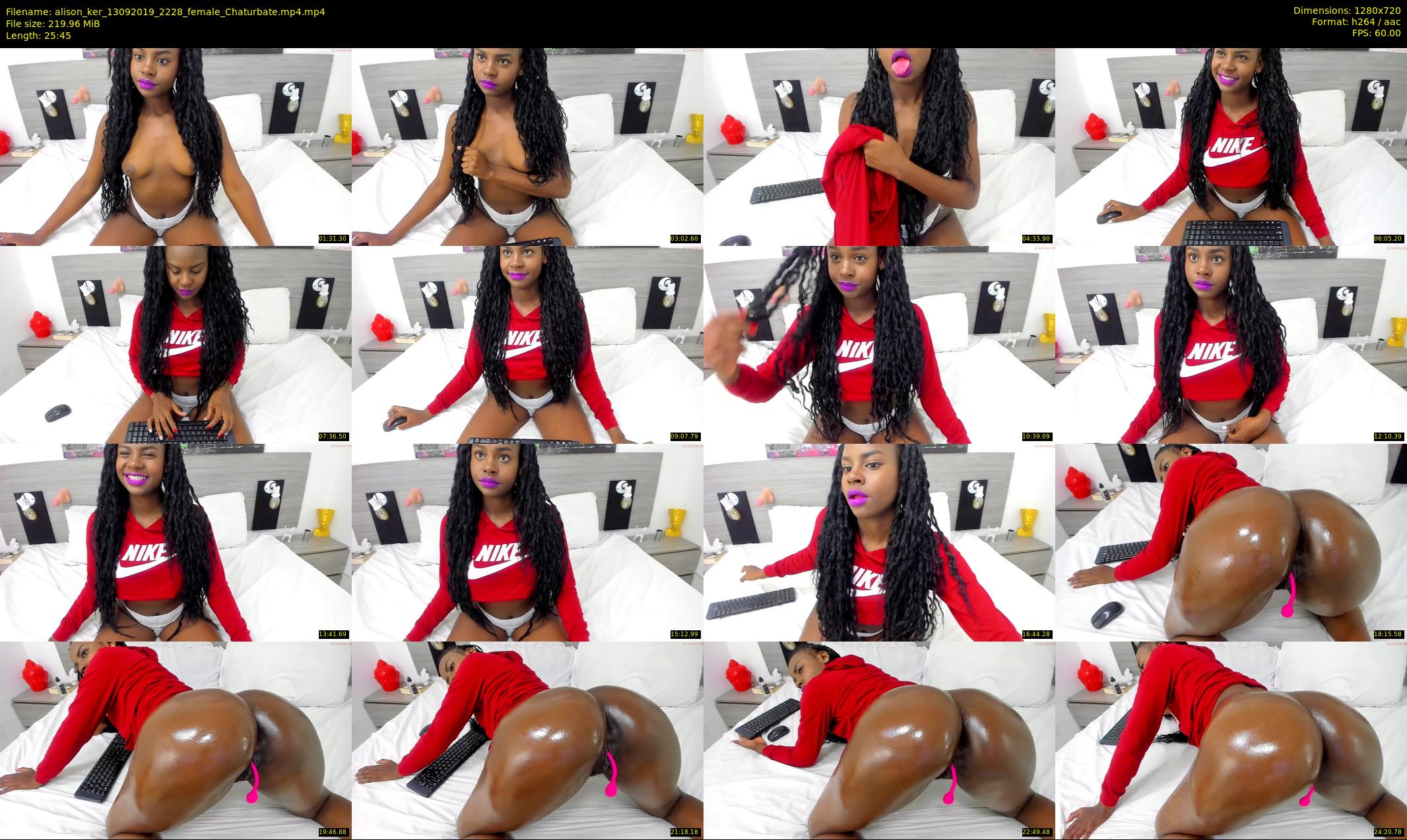 alison_ker — 26 minute Chaturbate female cam show recording, 720p, Sep 13, 2019