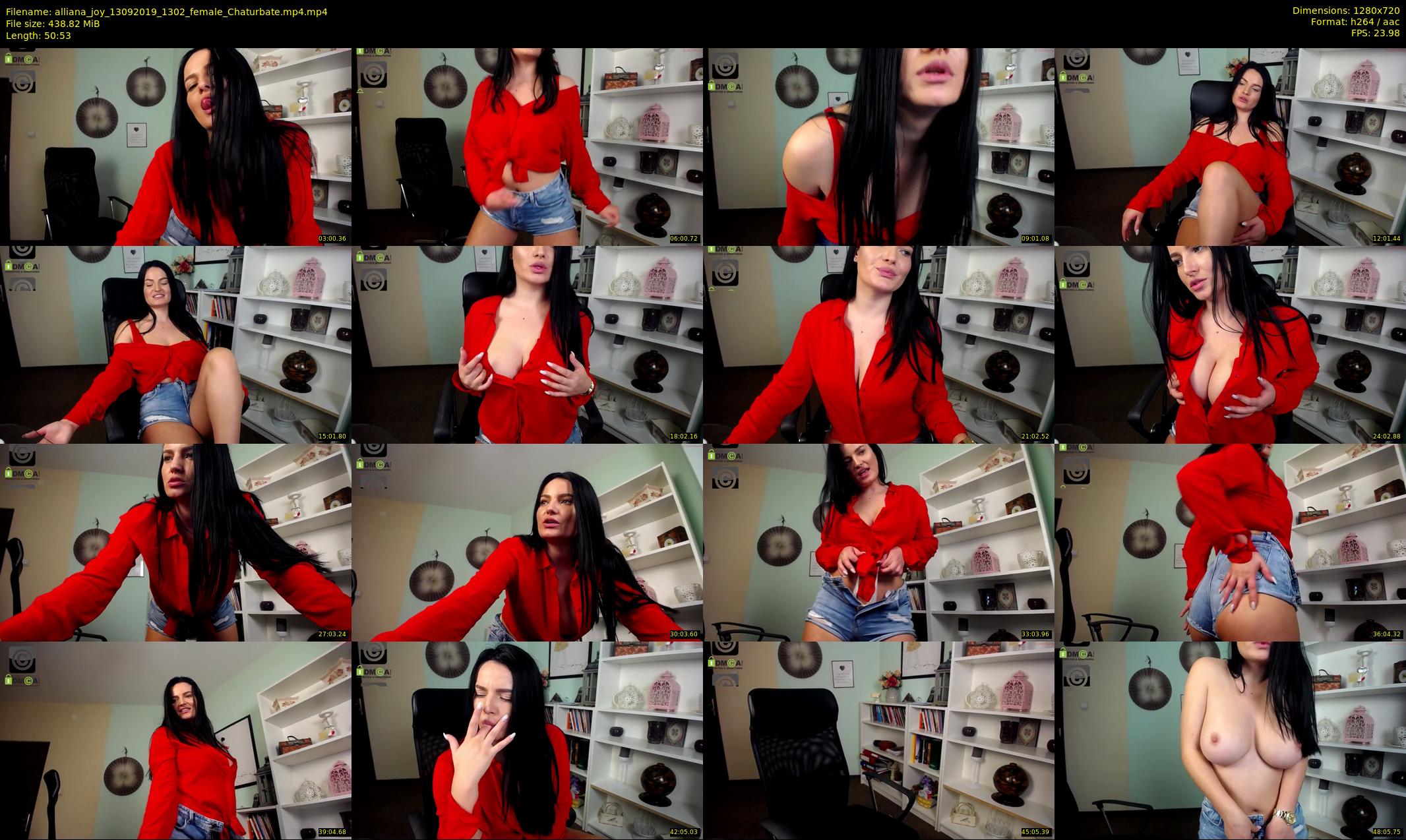 alliana_joy — 51 minute Chaturbate female cam show recording, 720p, Sep 13, 2019