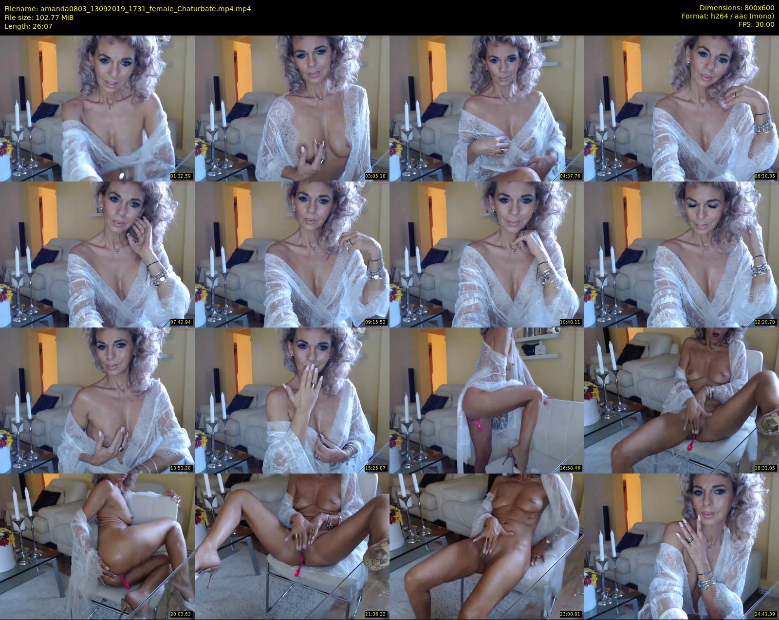 amanda0803 — 27 minute Chaturbate female cam show recording, 480p, Sep 13, 2019